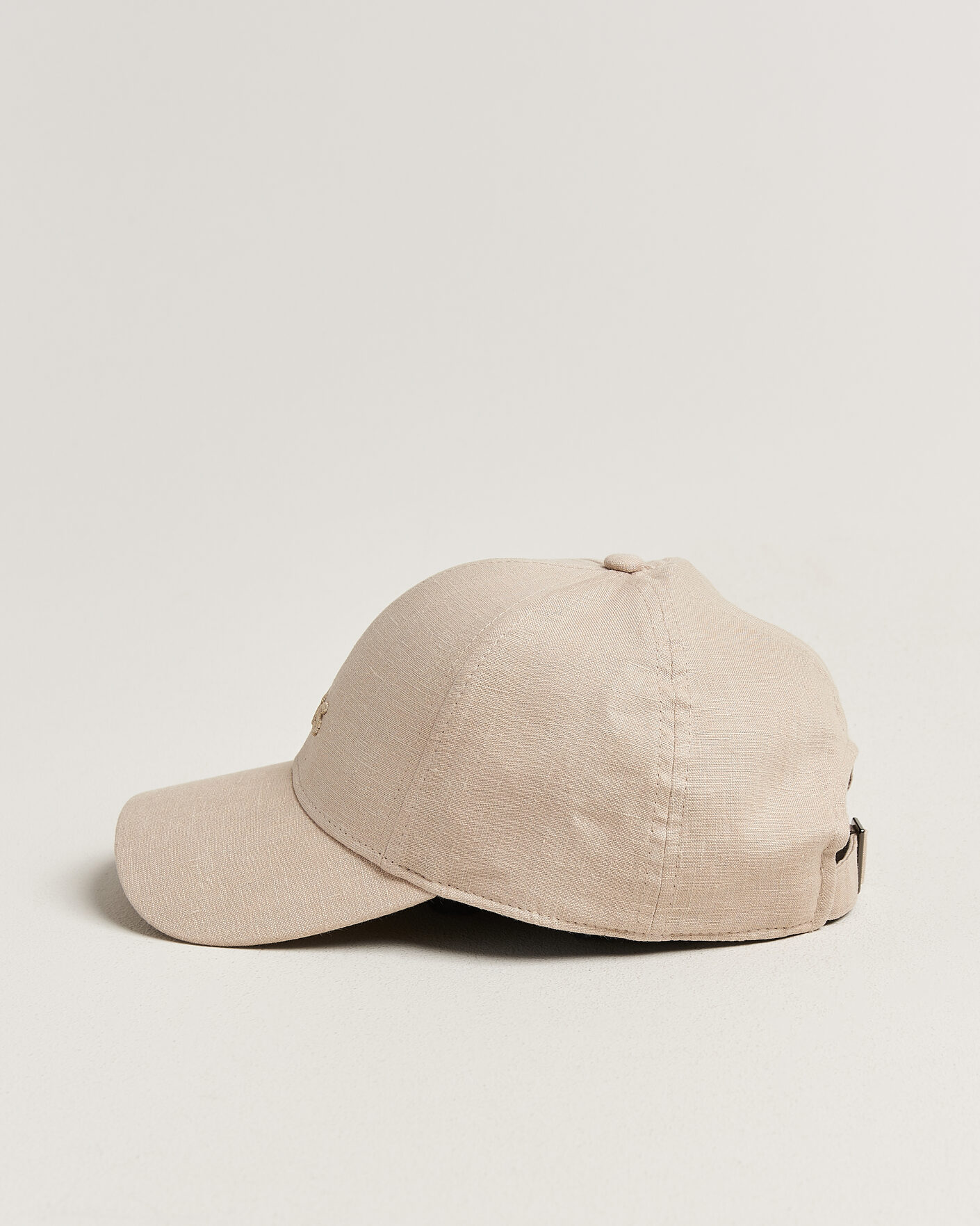 Herre | Hatter og capser | BOSS BLACK | Zed Linen Cap Open Beige