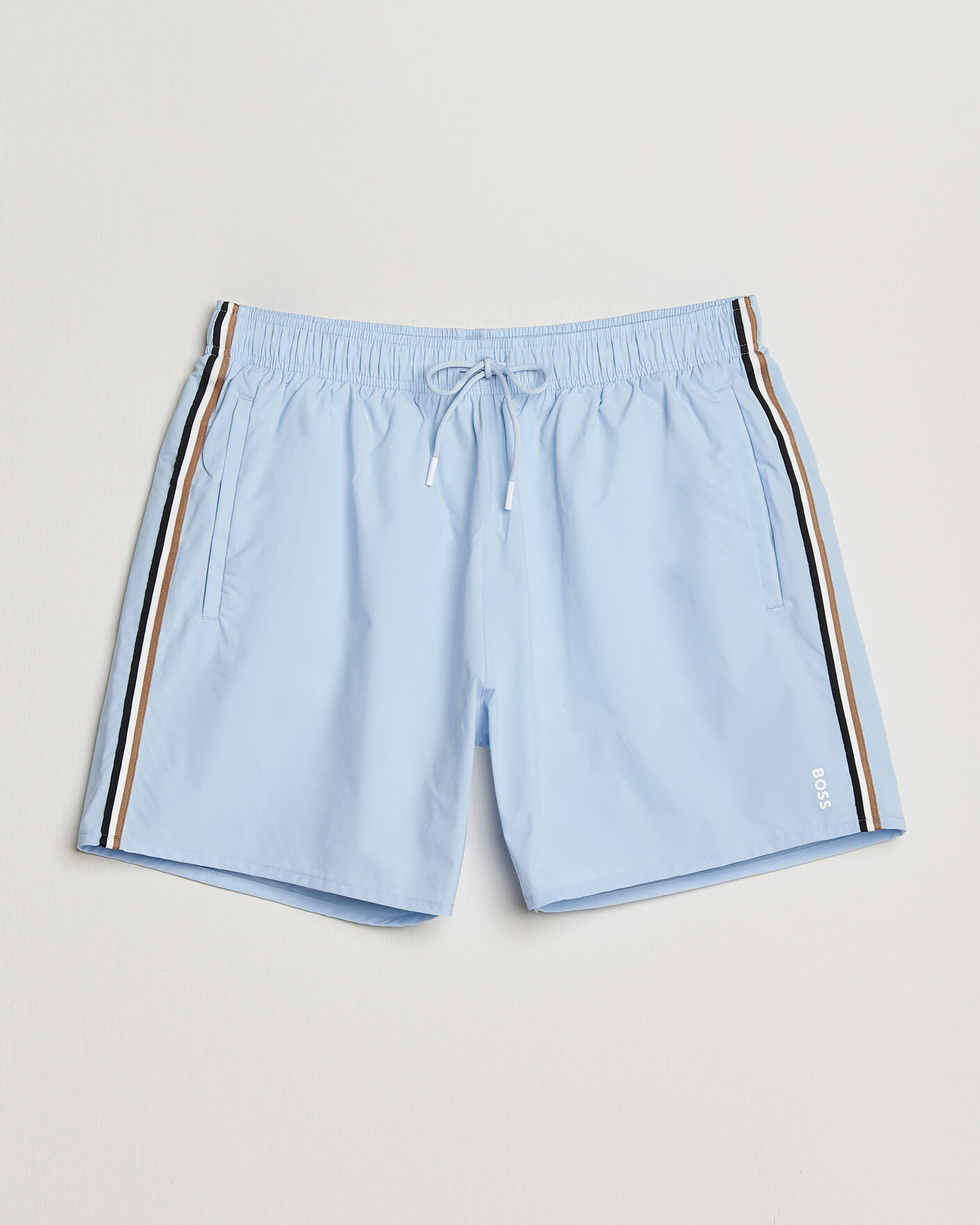 Herre | Badeshorts | BOSS BLACK | Iconic Swimshorts Light Blue
