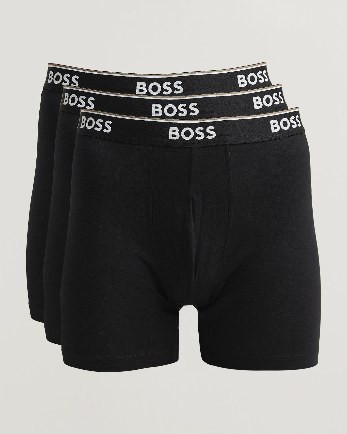 Herre | Undertøy | BOSS BLACK | 3-Pack Long Leg Boxer Black