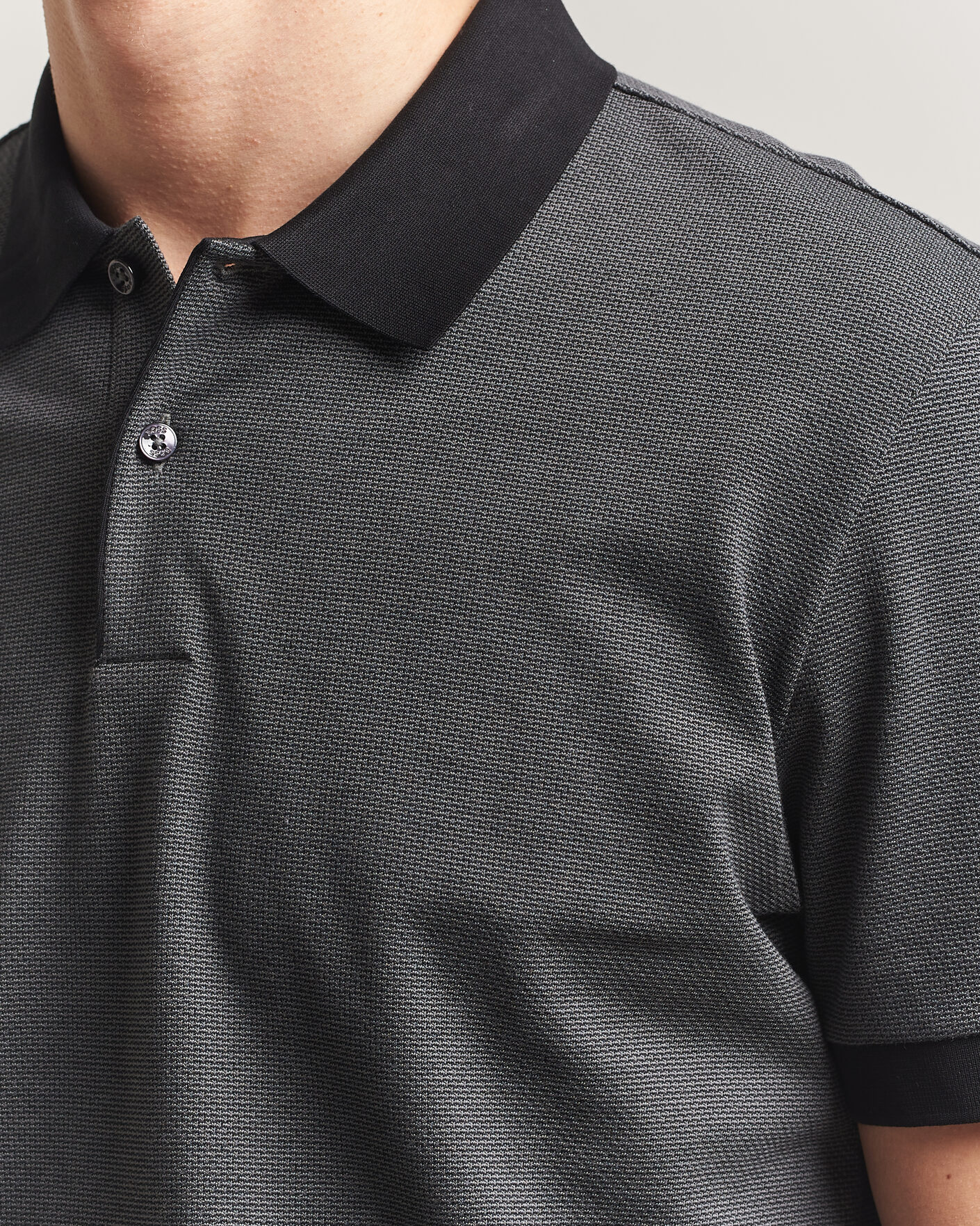 Herre | Pikéer | BOSS BLACK | Parlay Jersey Polo Black