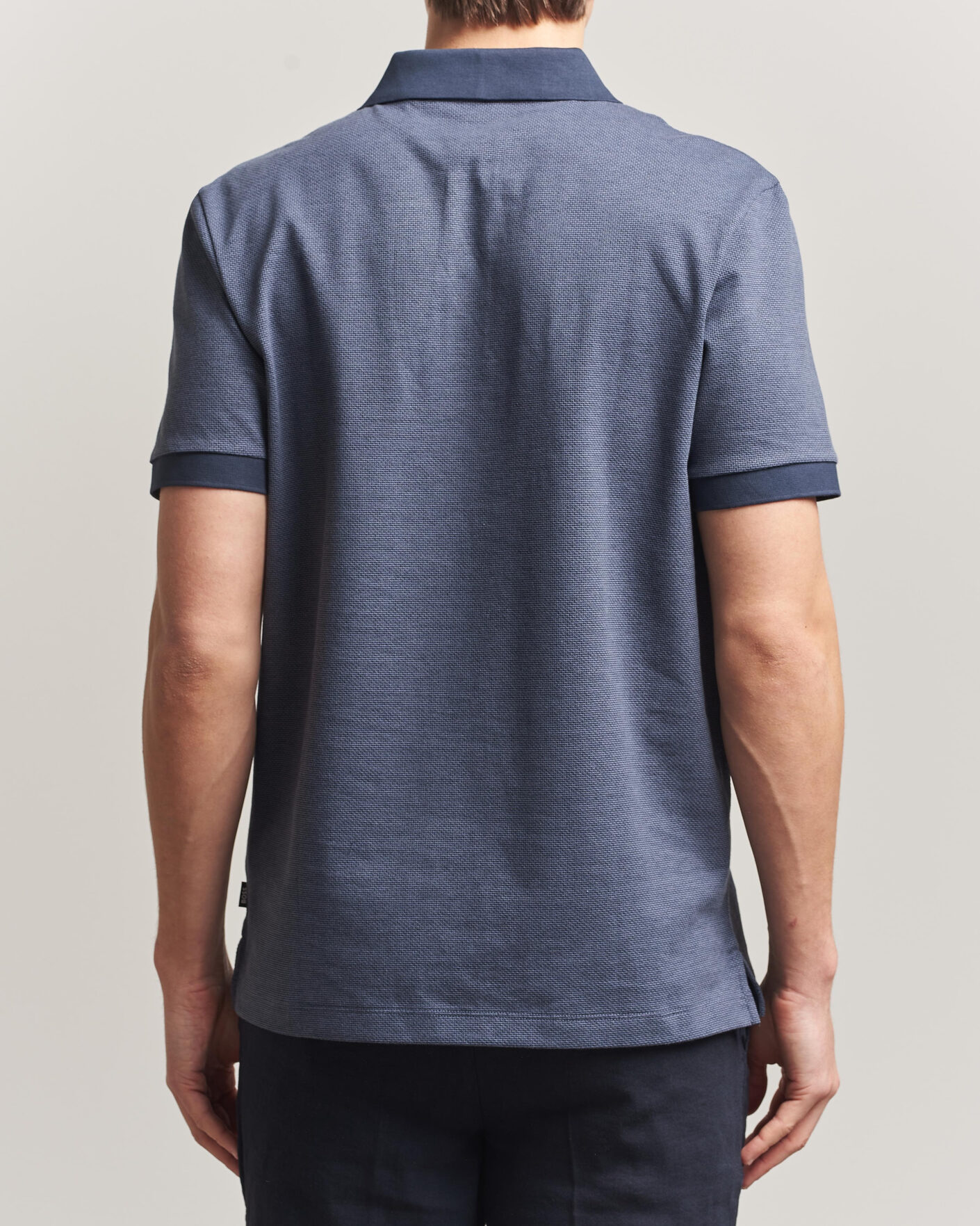 Herre | Pikéer | BOSS BLACK | Parlay Jersey Polo Dark Blue