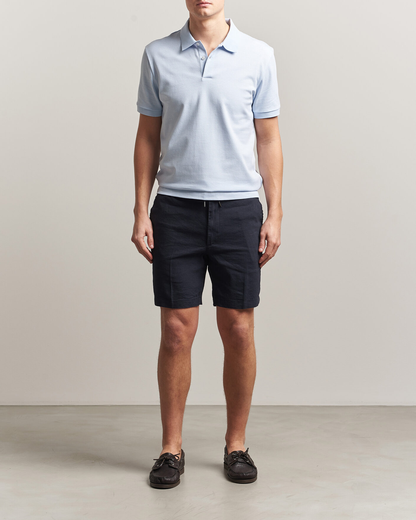 Herre | Pikéer | BOSS BLACK | Parlay Jersey Polo Light Blue