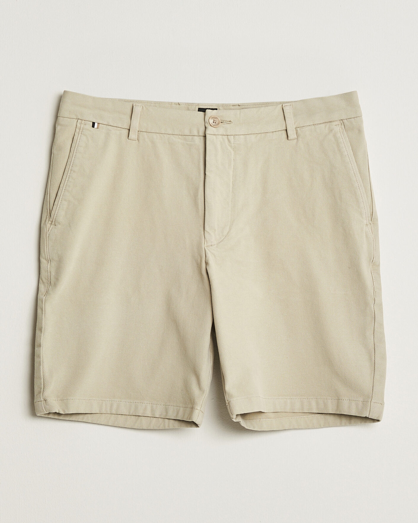 Herre | Shorts | BOSS BLACK | Kane Cotton Chino Shorts Open Beige