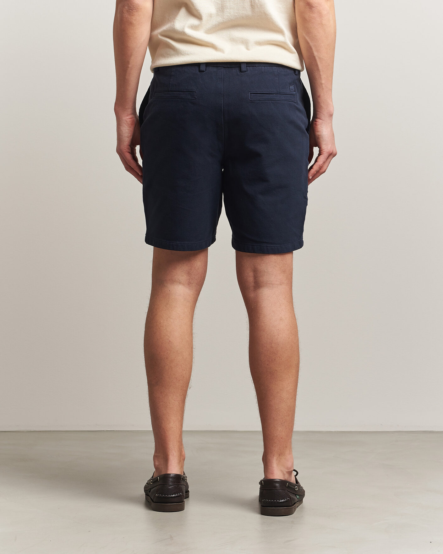 Herre | Shorts | BOSS BLACK | Kane Cotton Chino Shorts Dark Blue