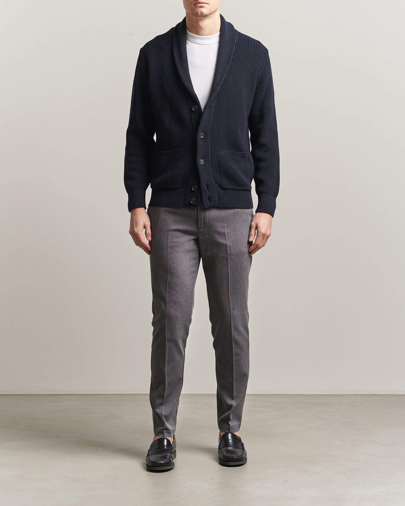 Herre | Bukser | BOSS BLACK | Kaiton Structured Chinos Black