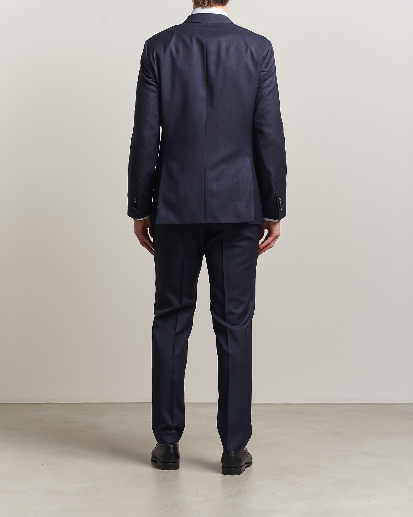 Herre | Dresser | BOSS BLACK | Huge Wool Double Breasted Suit Dark Blue
