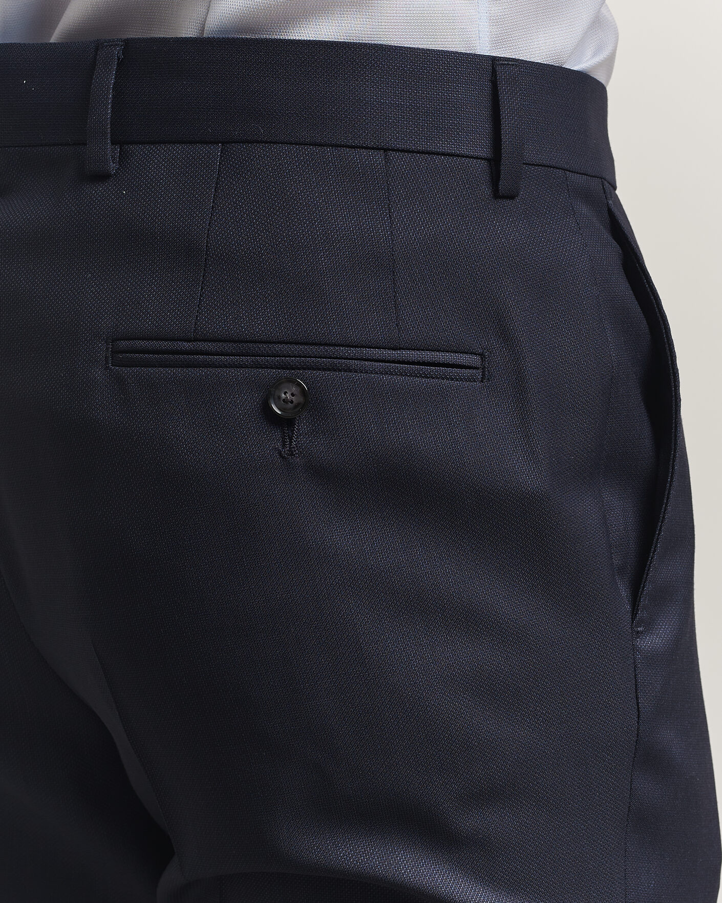 Herre | Dresser | BOSS BLACK | Huge Wool Double Breasted Suit Dark Blue