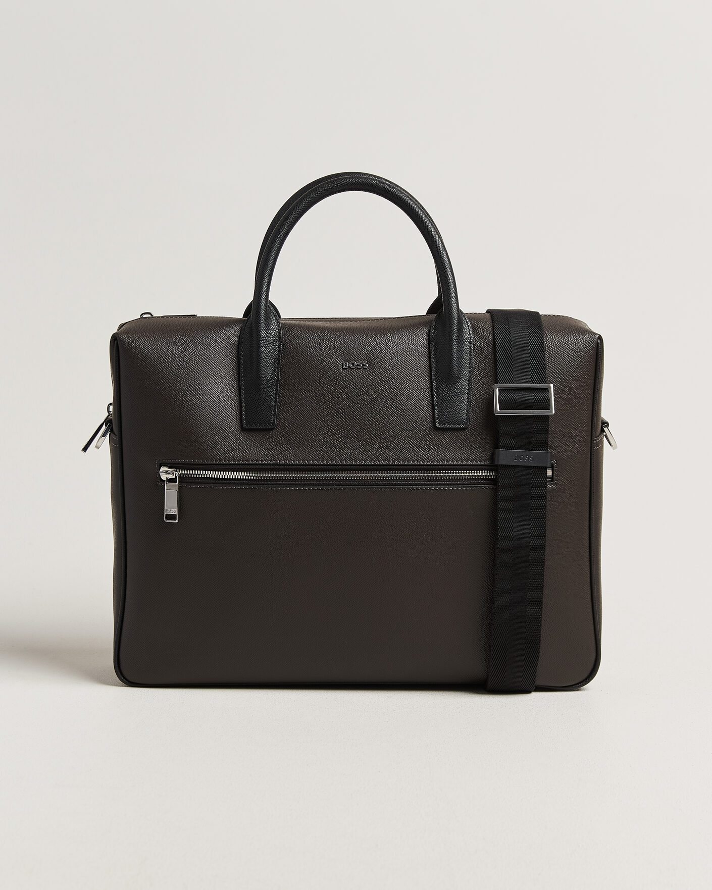 Herre | Vesker | BOSS BLACK | Daxter Leather Briefcase Dark Brown