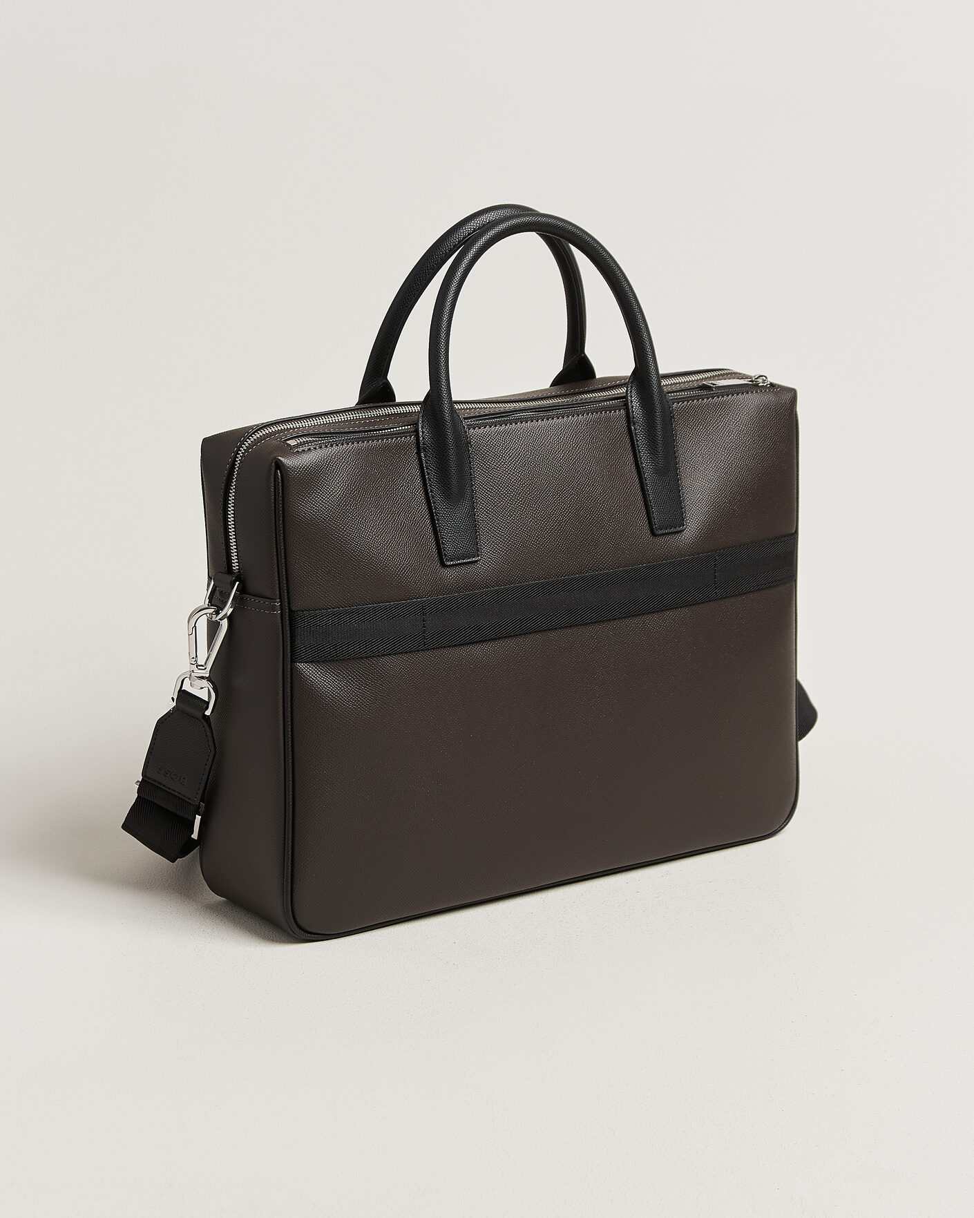 Herre | Vesker | BOSS BLACK | Daxter Leather Briefcase Dark Brown