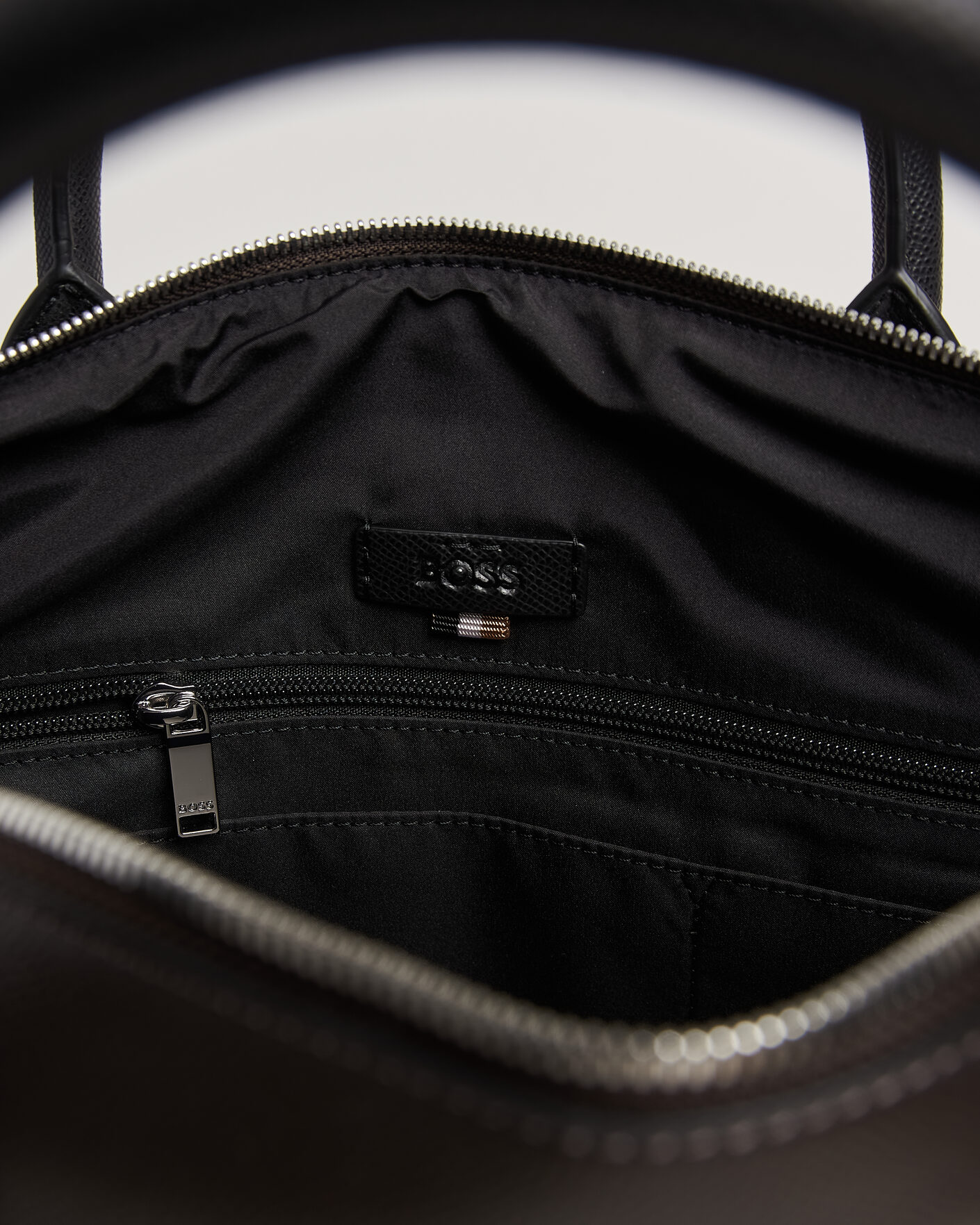 Herre | Vesker | BOSS BLACK | Daxter Leather Briefcase Dark Brown