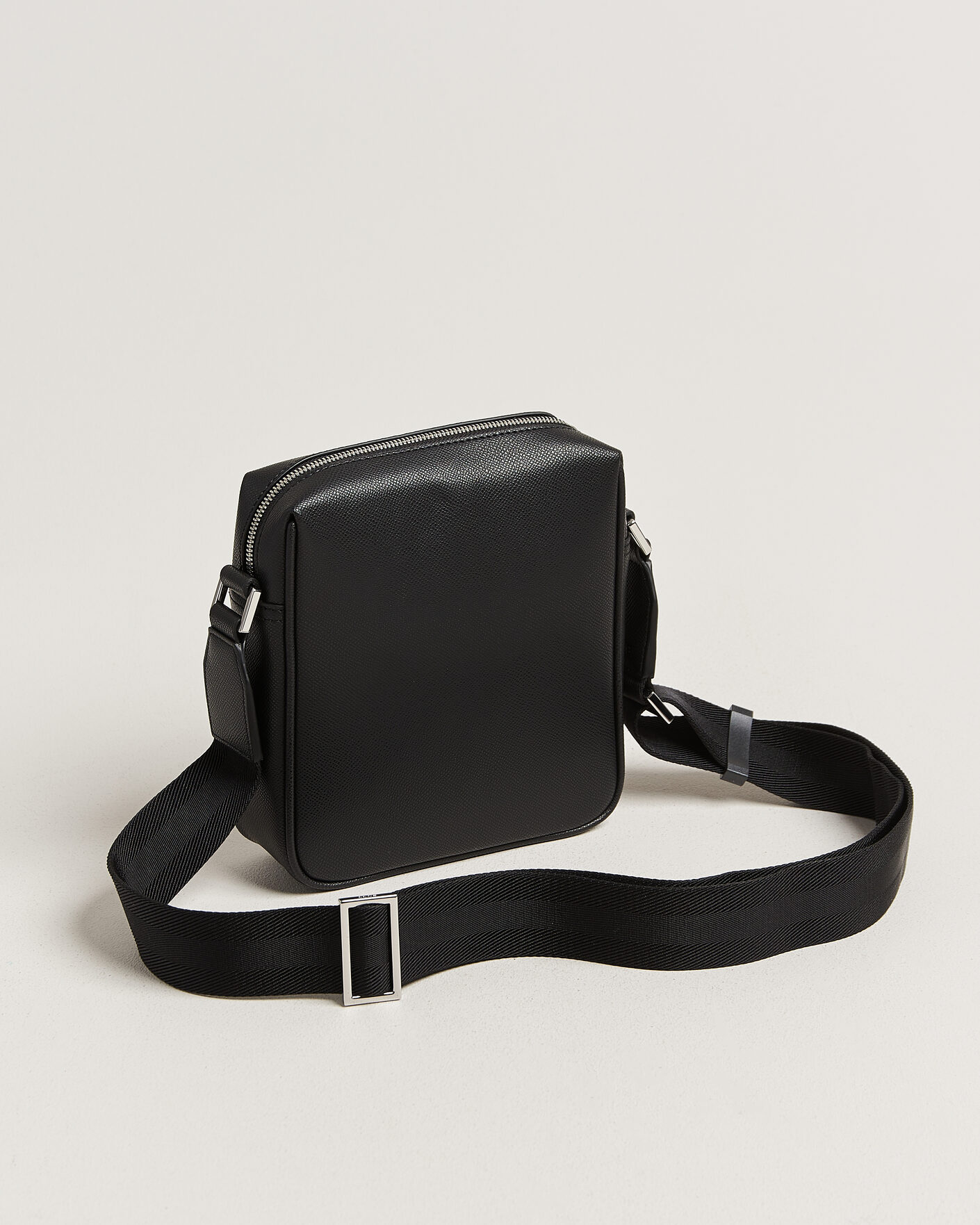 Herre | Vesker | BOSS BLACK | Daxter Leather Crossbody Bag Black