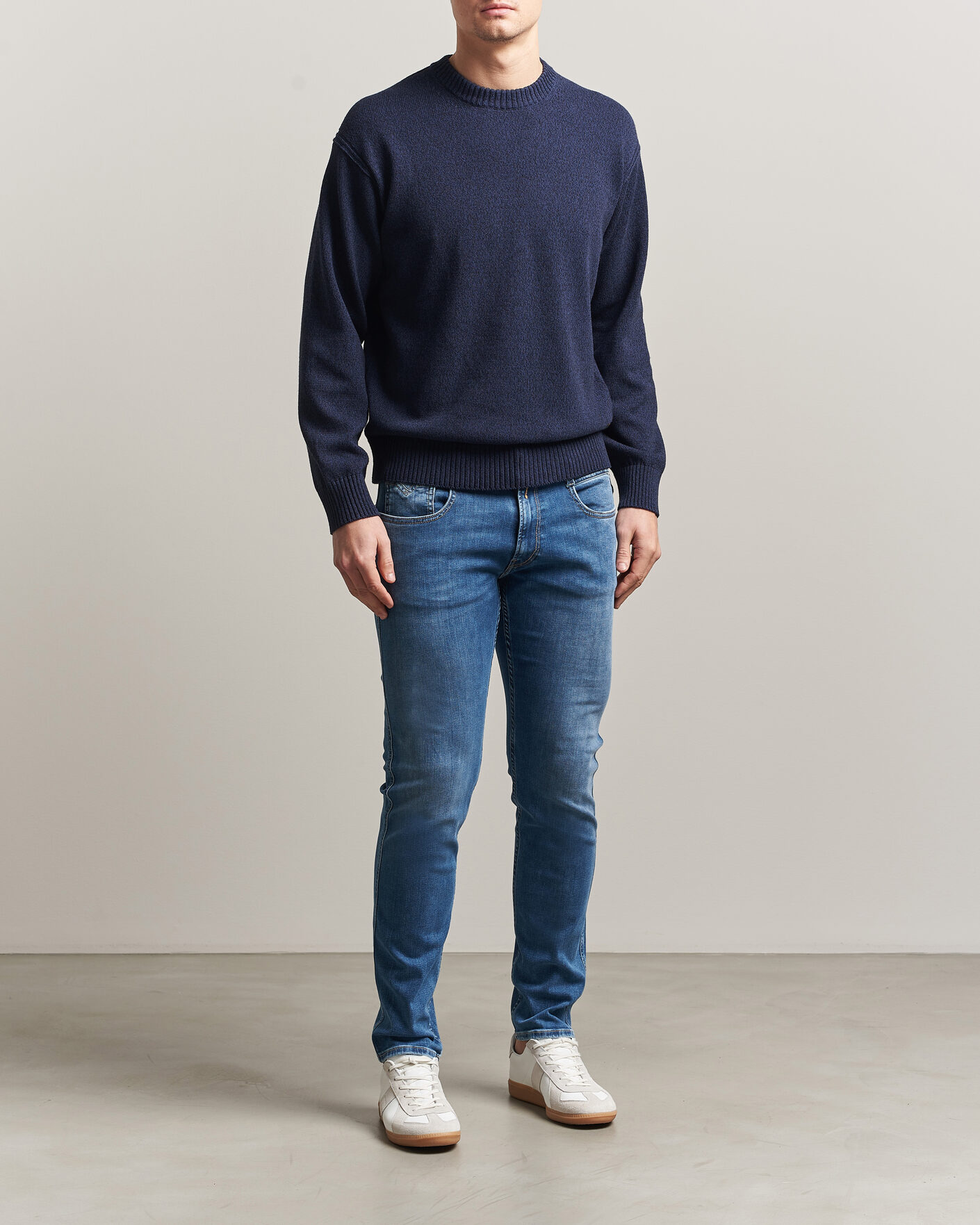 Herre | Gensere | BOSS ORANGE | Kerlino Knitted Sweater Dark Blue