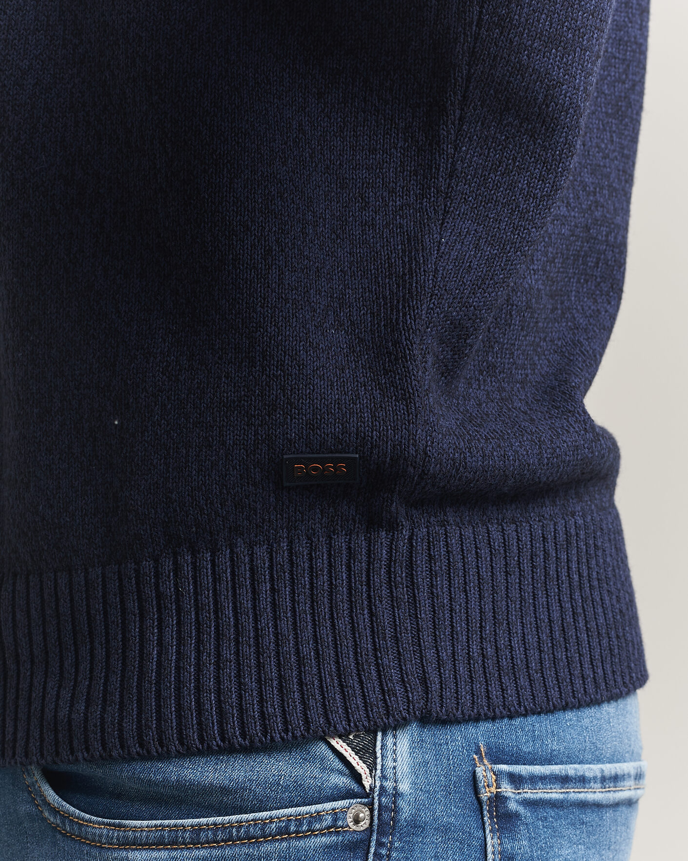Herre | Gensere | BOSS ORANGE | Kerlino Knitted Sweater Dark Blue