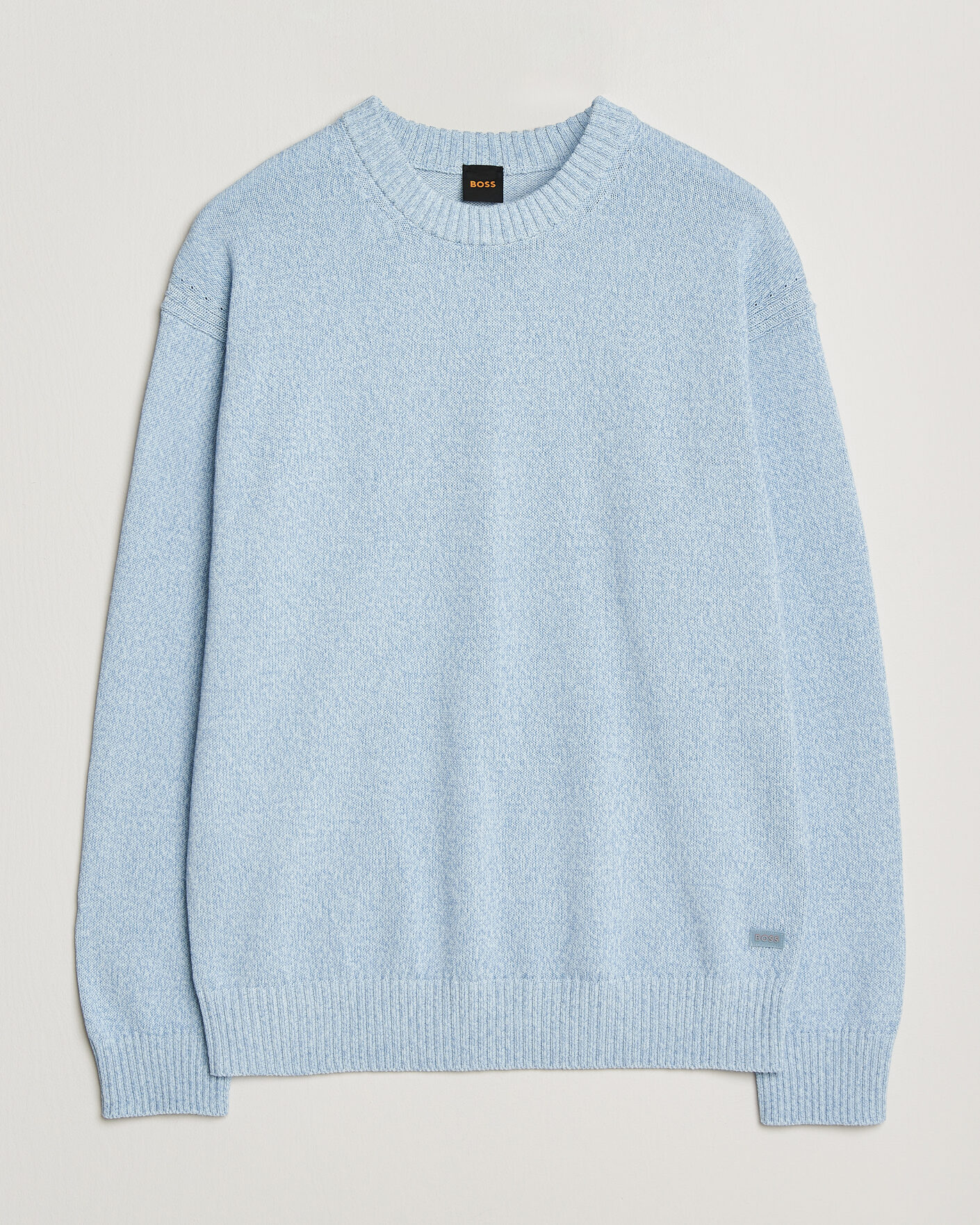 Herre | Gensere | BOSS ORANGE | Kerlino Knitted Sweater Light Blue