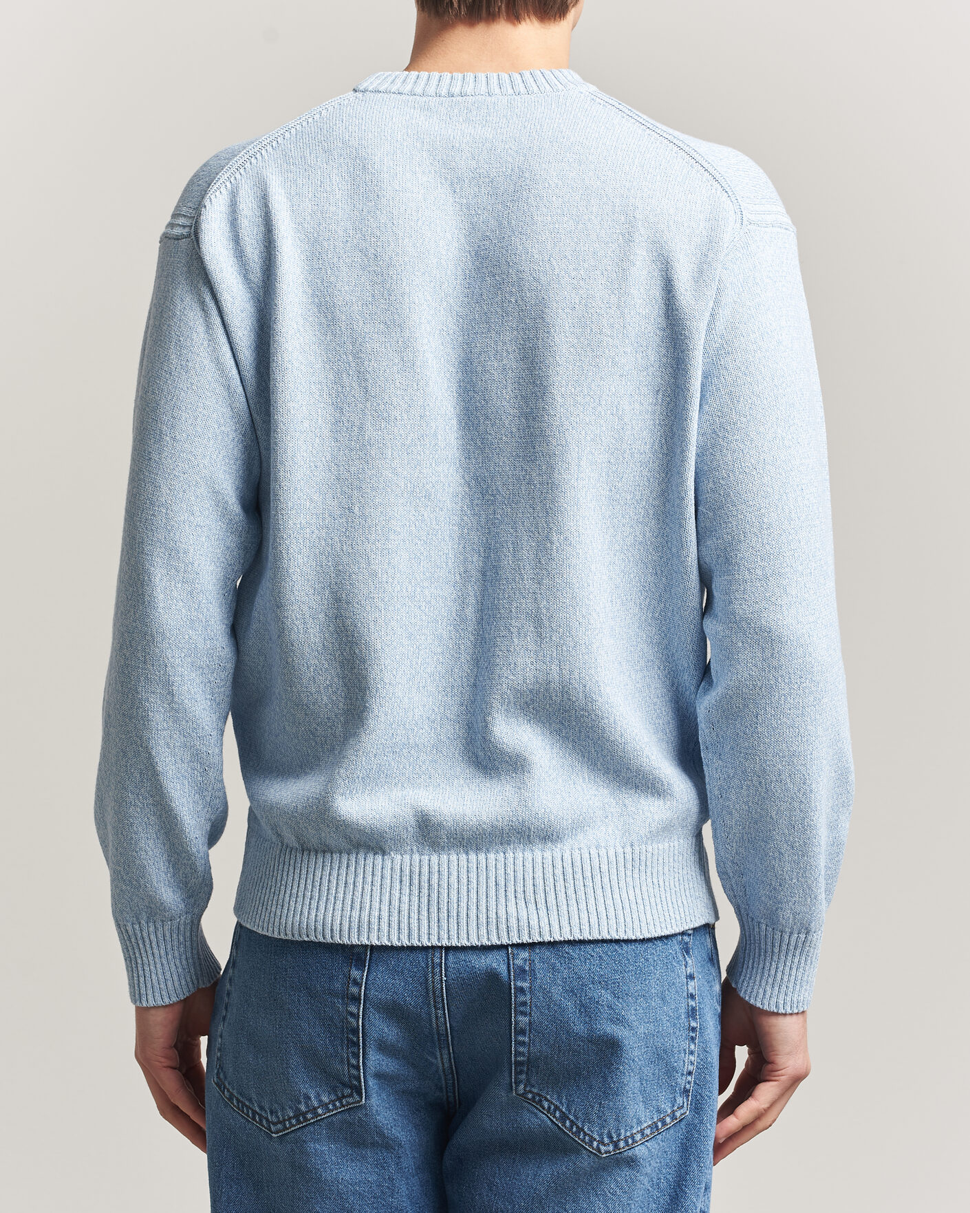 Herre | Gensere | BOSS ORANGE | Kerlino Knitted Sweater Light Blue
