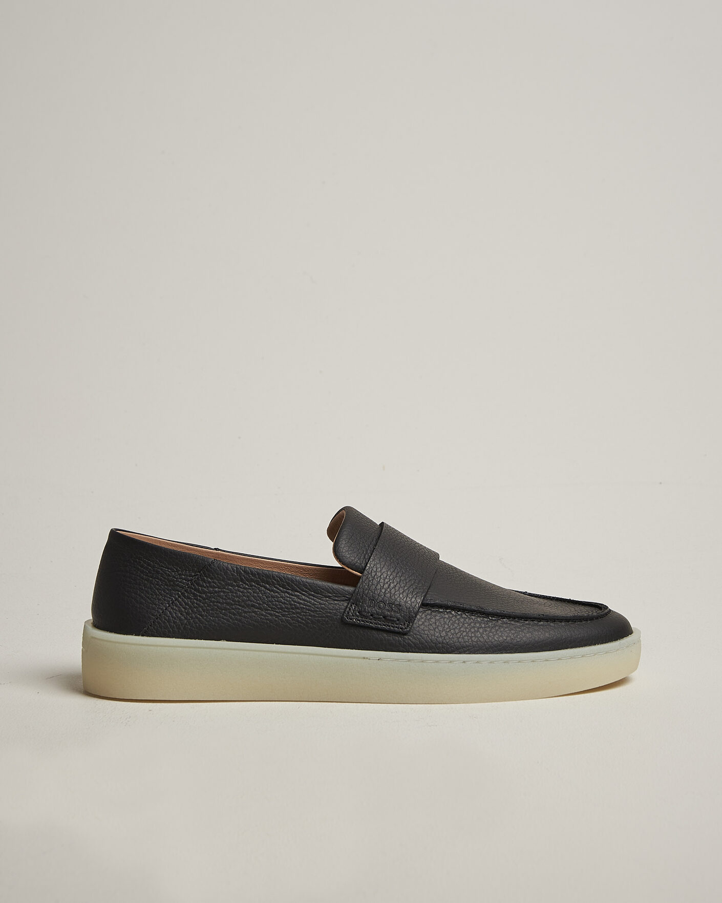 Herre | Loafers | BOSS BLACK | Randal Leather Loafer Black