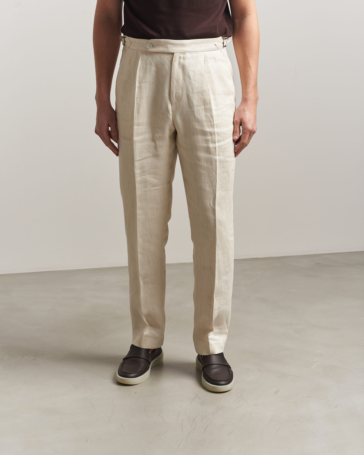 Herre | Loafers | BOSS BLACK | Randal Leather Loafer Dark Brown