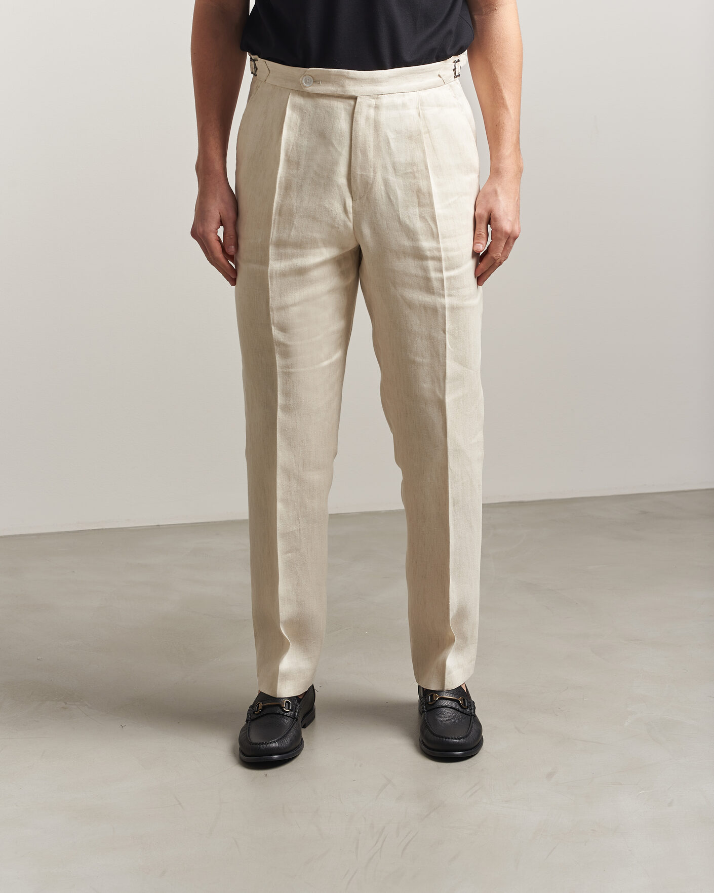 Herre | Loafers | BOSS BLACK | Tevan Leather Moccasin Black