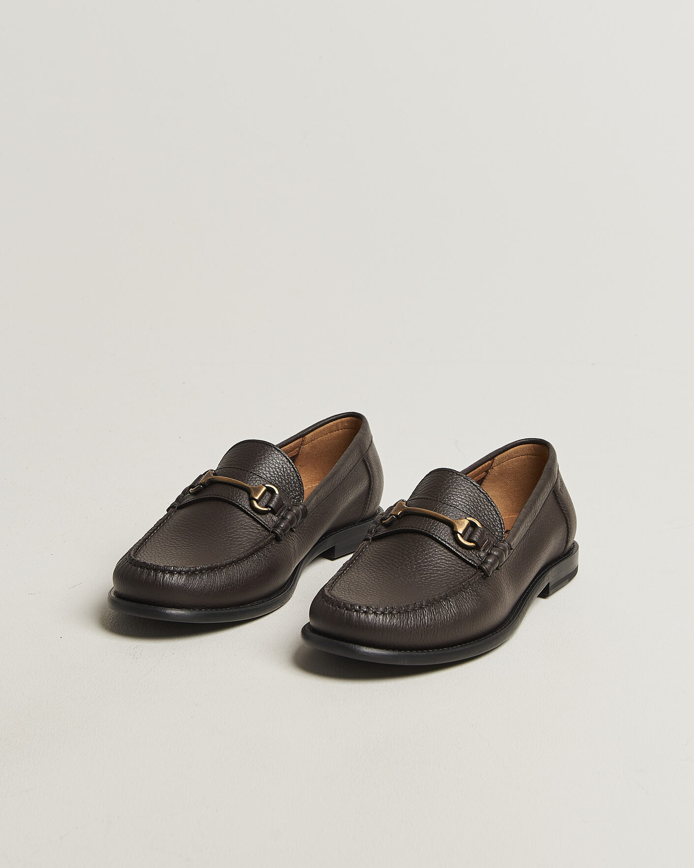 Herre | Loafers | BOSS BLACK | Tevan Leather Moccasin Dark Brown