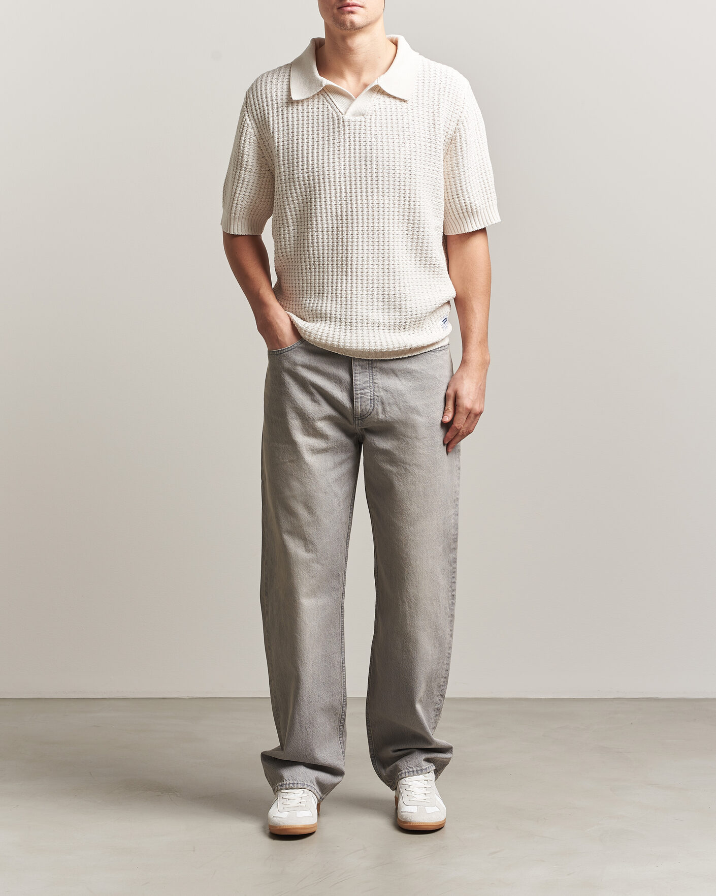 Herre | Jeans | HUGO | Nate Baggy Fit Jeans Medium Grey