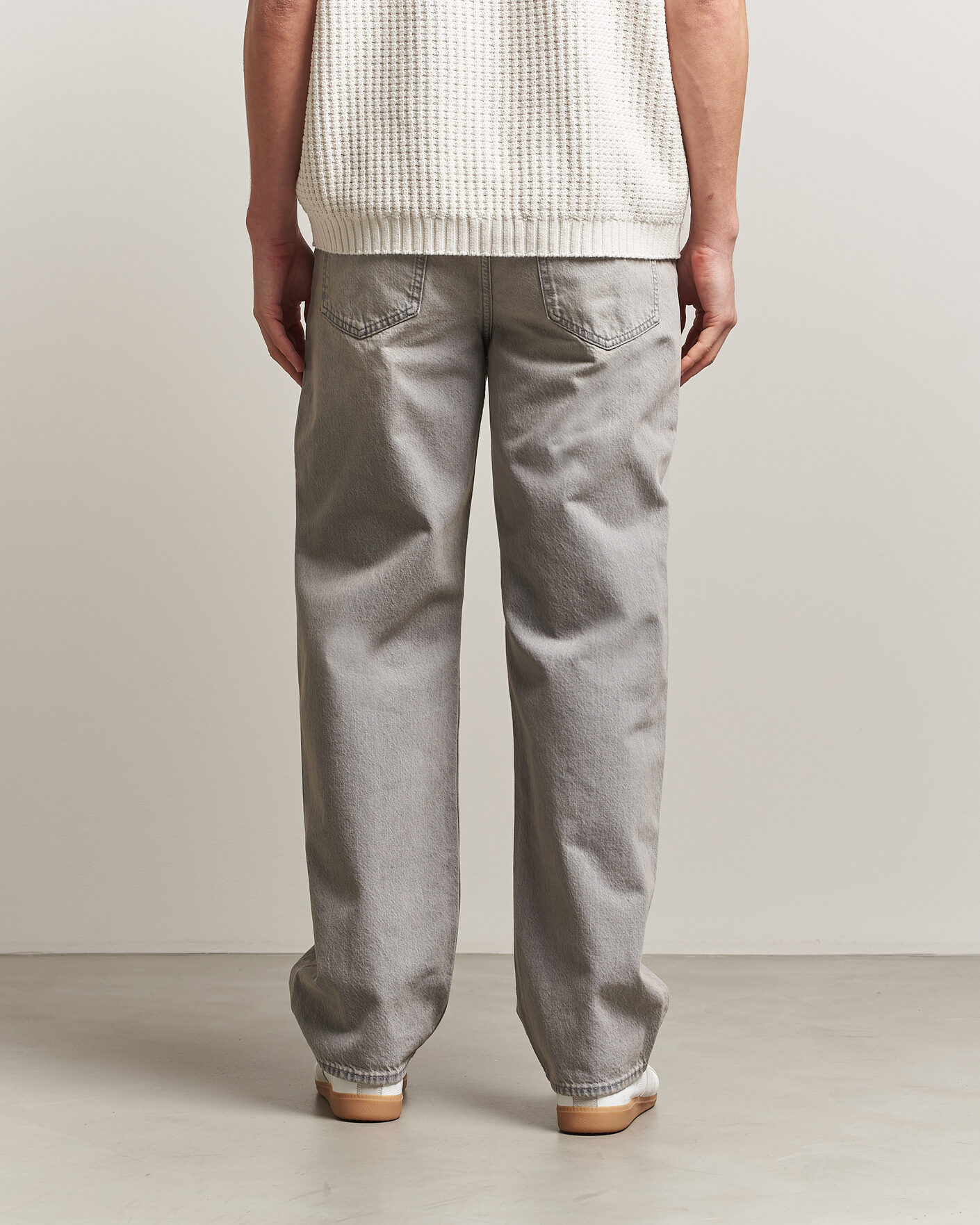Herre | Skjorter | HUGO | Nate Baggy Fit Jeans Medium Grey