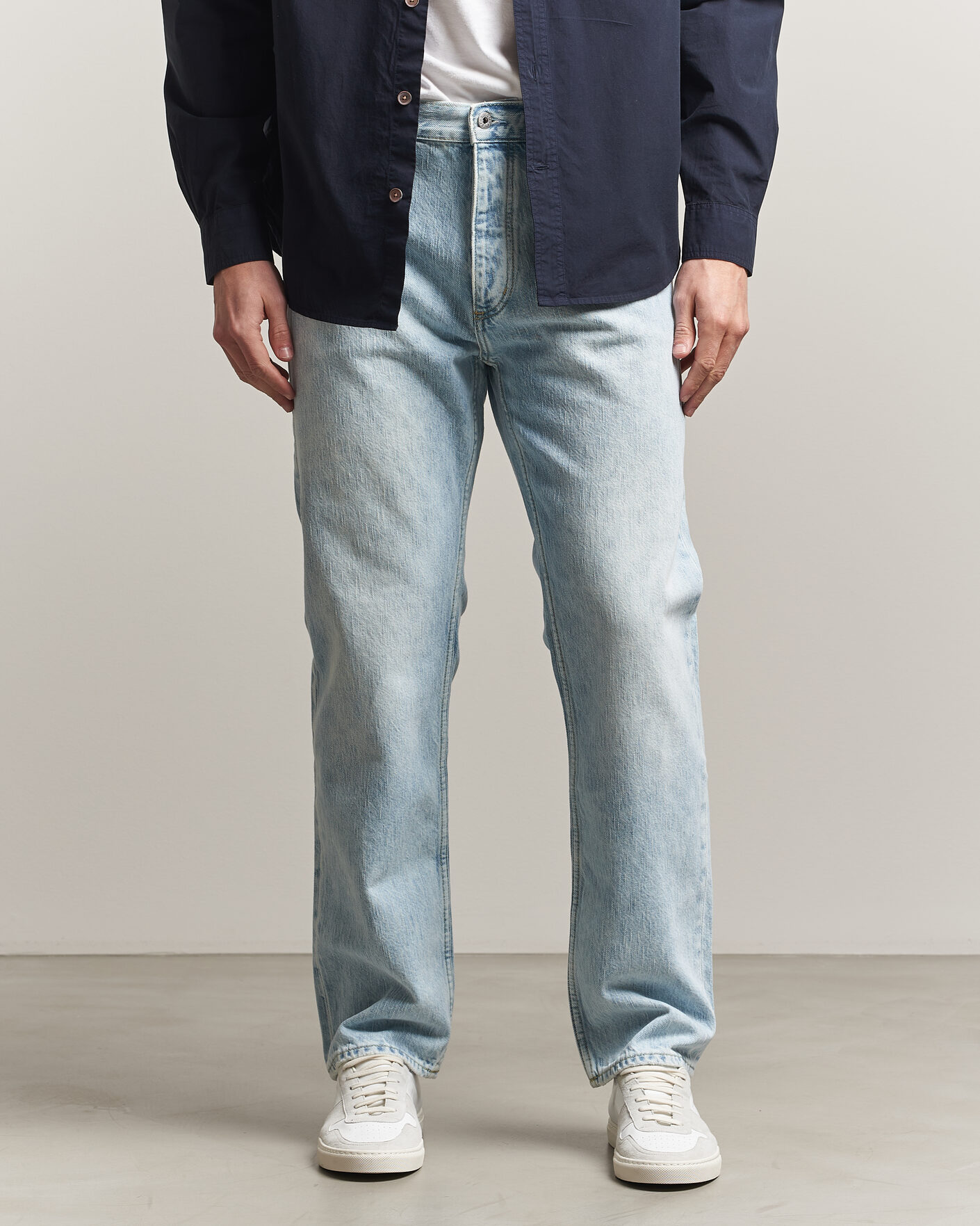 Herre | Jeans | HUGO | Jonah Straight Fit Jeans Light Blue