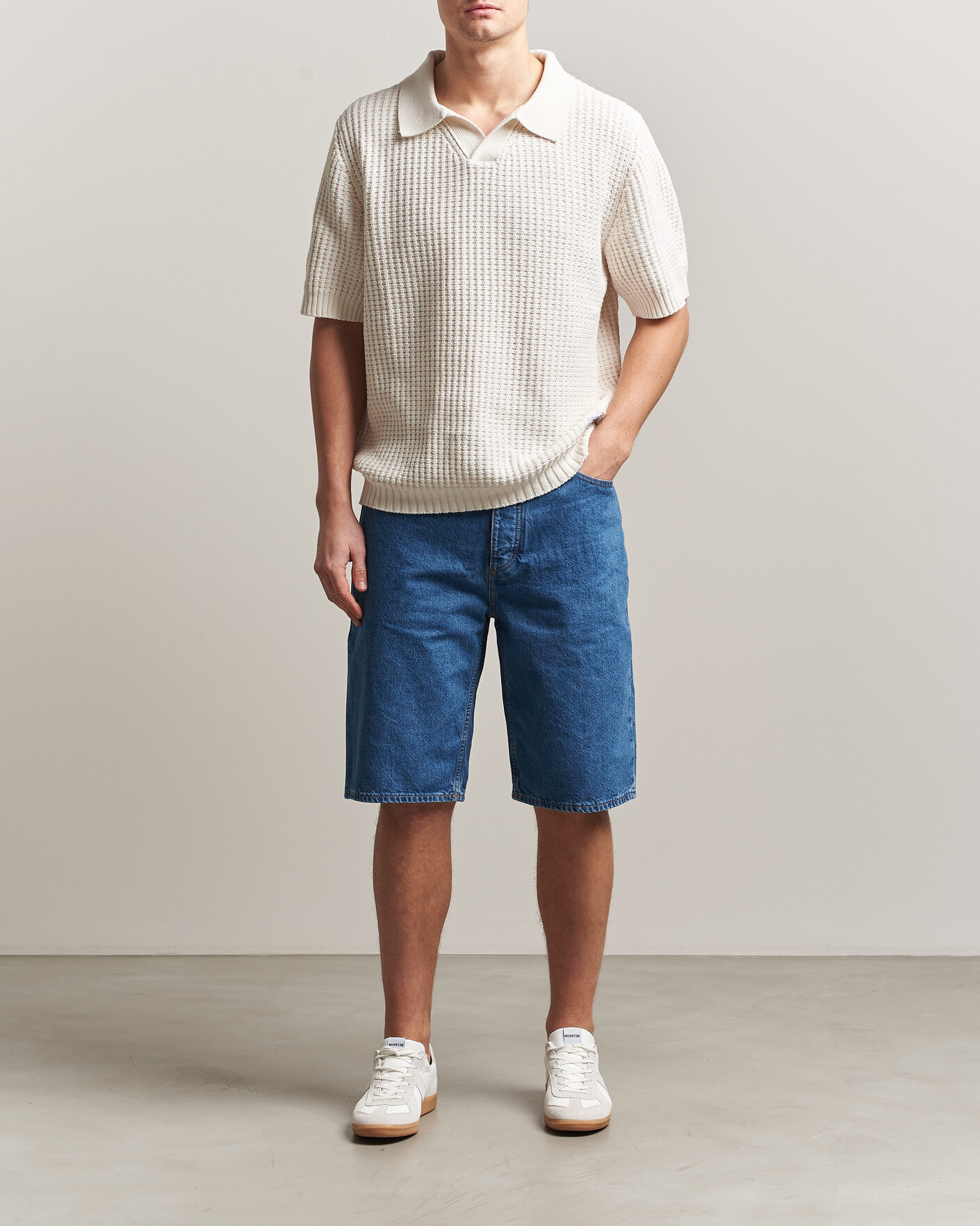 Herre | Shorts | HUGO | Skate Denim Shorts Medium Blue