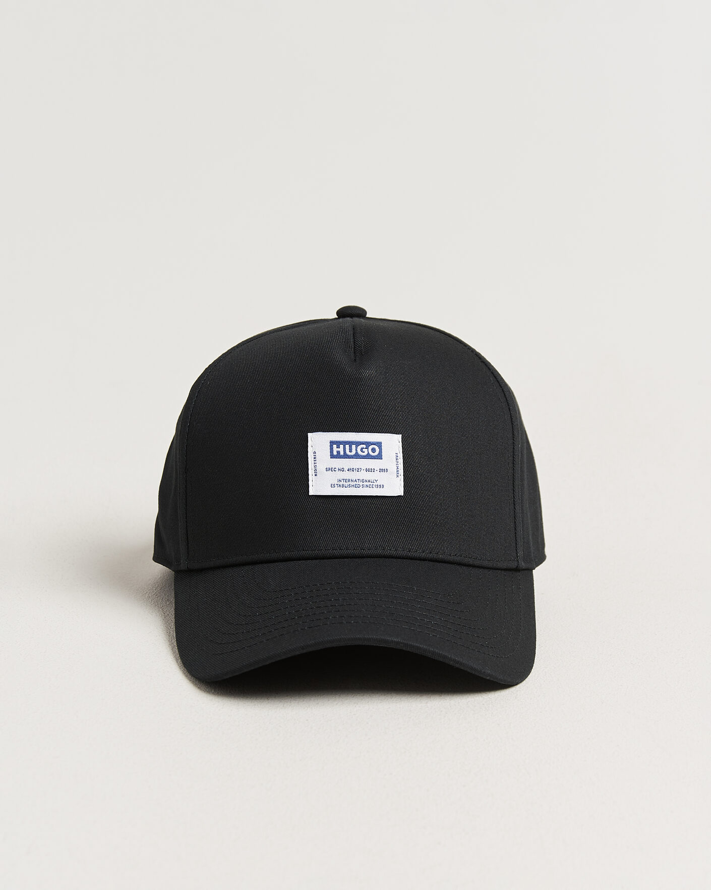 Herre | Hatter og capser | HUGO | Merk Logo Cap Black