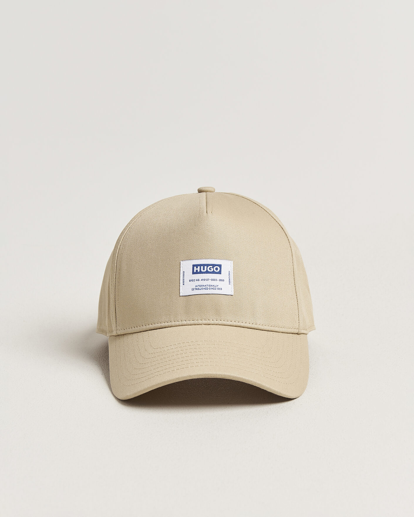 Herre | Hatter og capser | HUGO | Merk Logo Cap Medium Beige