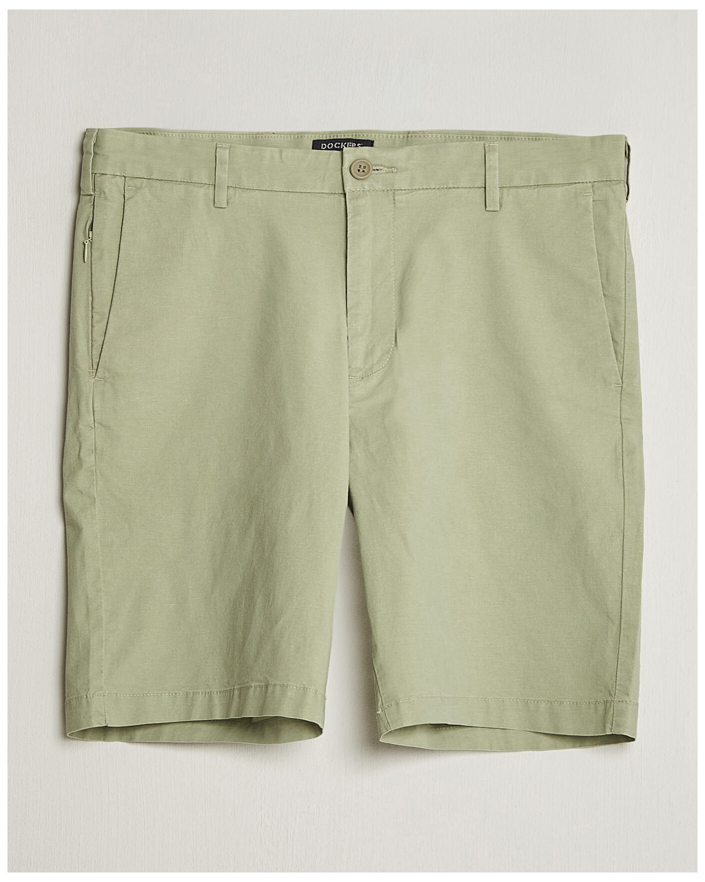 Herre | Shorts | Dockers | Slim Cotton/Linen Shorts Tea
