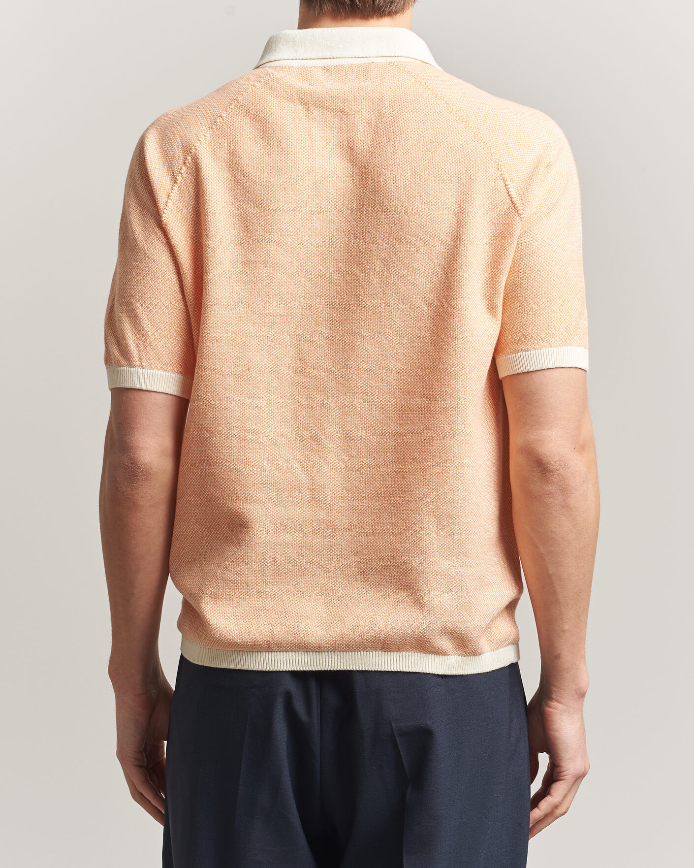 Herre | Pikéer | Peregrine | Lynton Cotton Polo Apricot