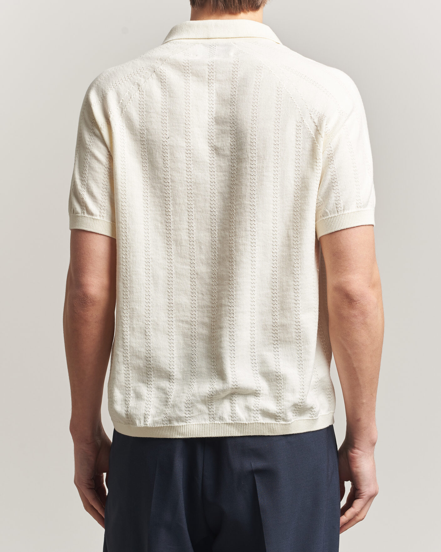 Herre | Pikéer | Peregrine | Alma Cotton Structure Polo White