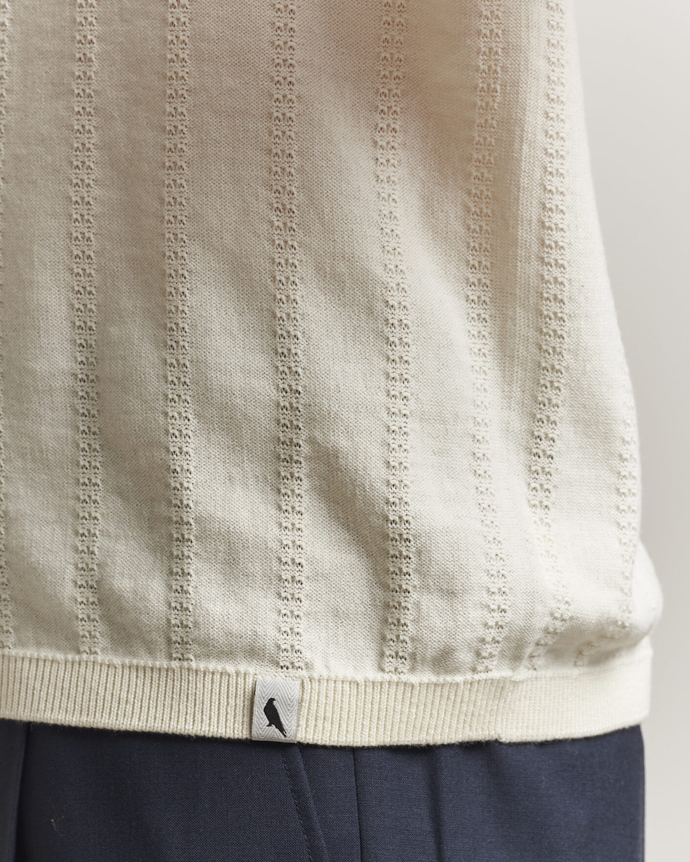 Herre | Pikéer | Peregrine | Alma Cotton Structure Polo White