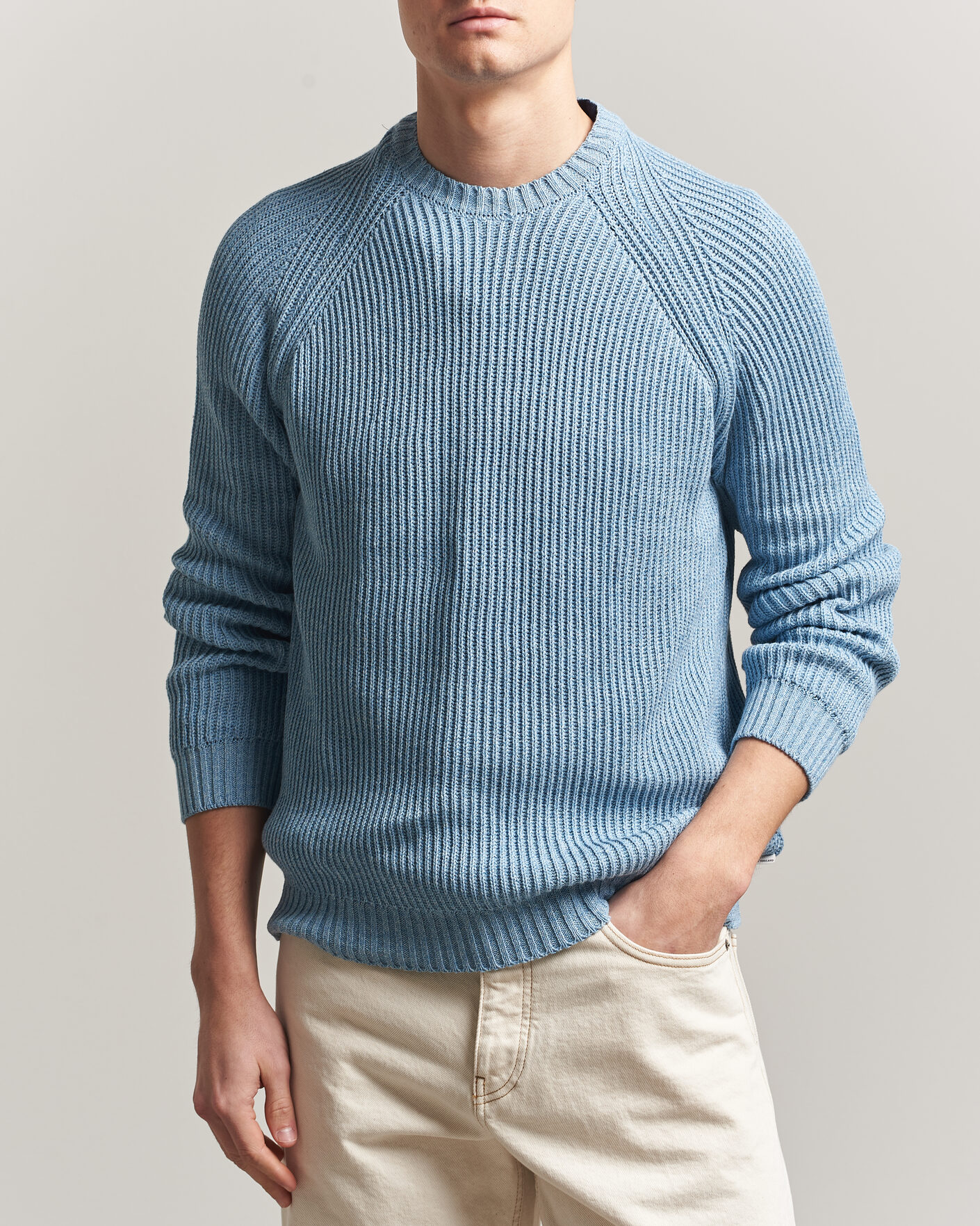 Herre | Gensere | Peregrine | Harry Organic Cotton Sweater Ocean
