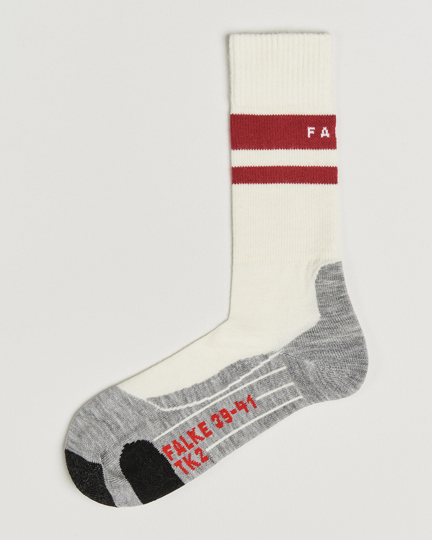 Herre | Undertøy | Falke Sport | TK2 Explore Trekking Socks White/Red