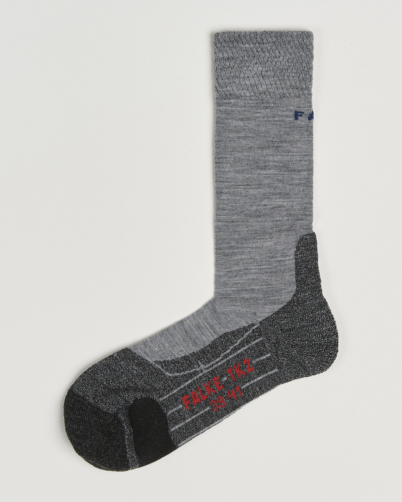 Herre | Undertøy | Falke Sport | TK2 Explore Melange Trekking Socks Grey Mel