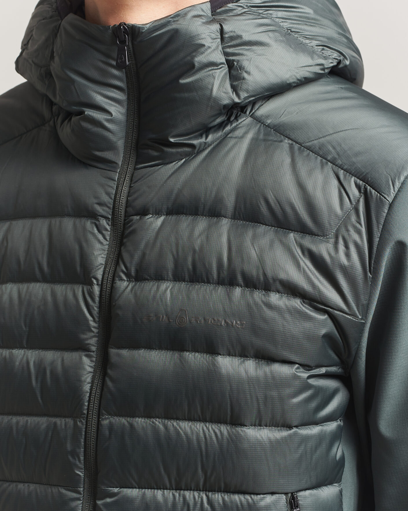 Herre | Jakker | Sail Racing | Spray Hooded Hybrid Jacket Aurora Green