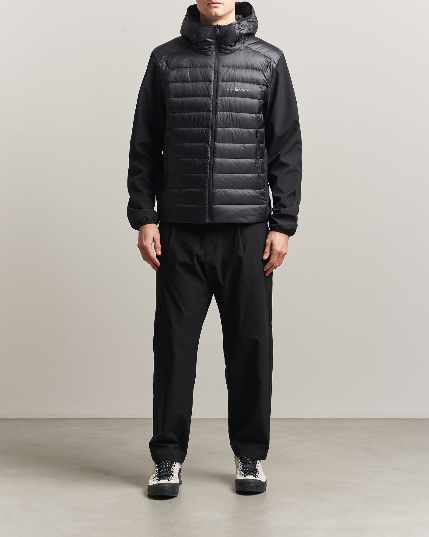 Herre | Jakker | Sail Racing | Spray Hooded Hybrid Jacket Carbon