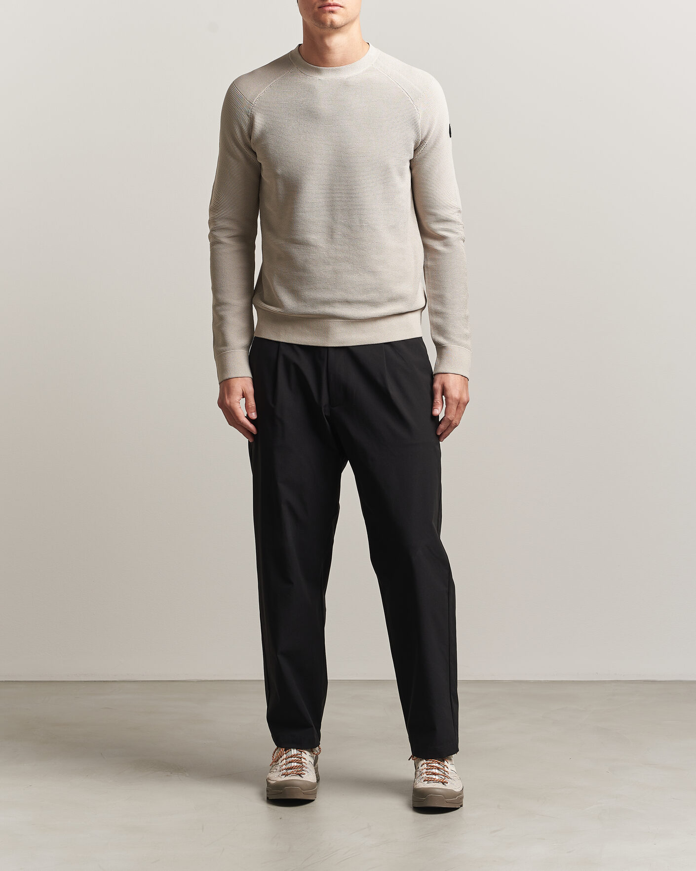 Herre | Gensere | Sail Racing | Element Seamless Crew Neck Sand