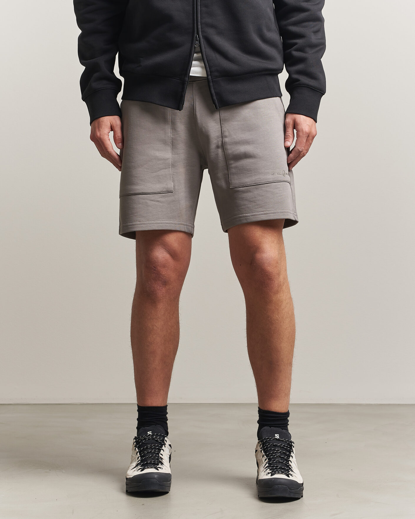 Herre | Shorts | Sail Racing | Bowman Monochrome Sweatshorts Oyster
