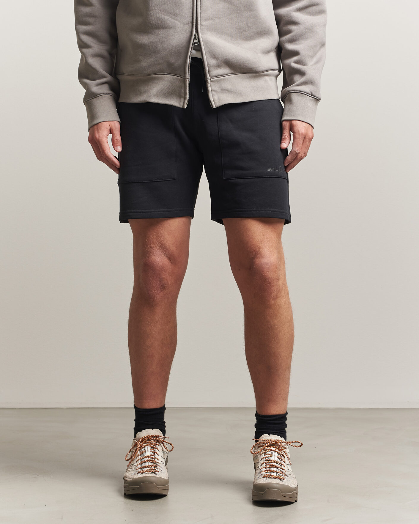Herre | Shorts | Sail Racing | Bowman Monochrome Sweatshorts Carbon