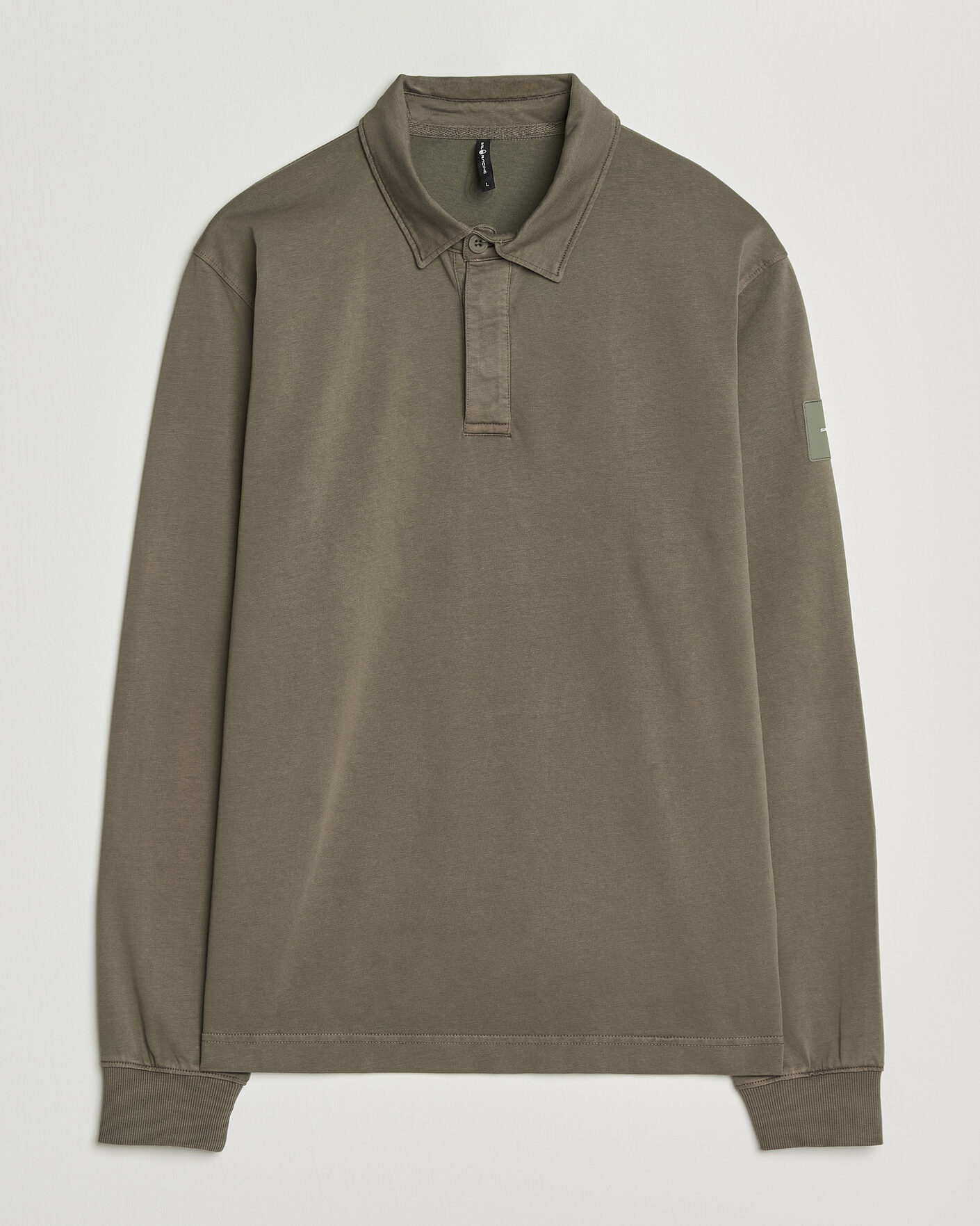 Herre | Gensere | Sail Racing | Wind Pigment Dyed Rugger Mud Green