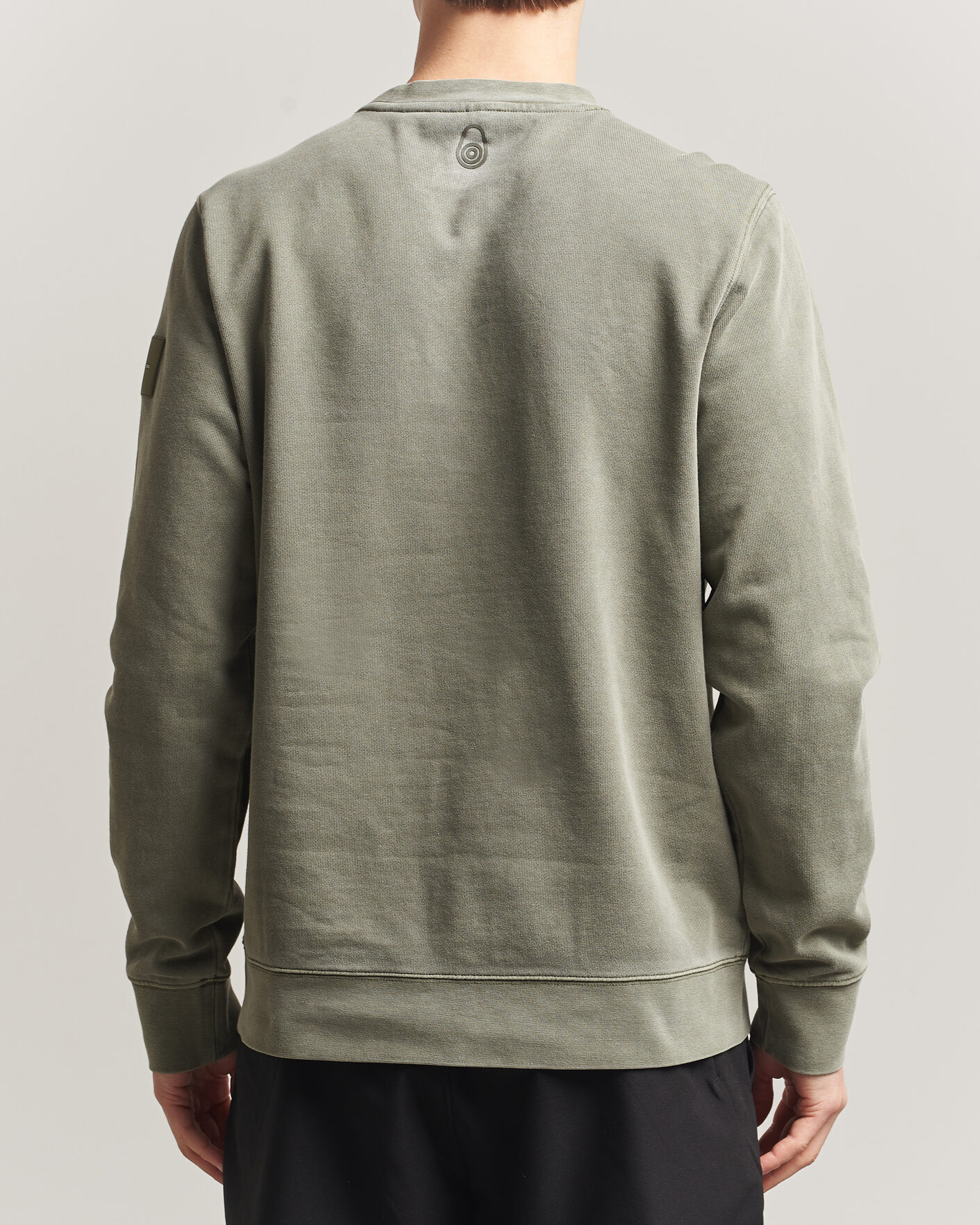 Herre | Gensere | Sail Racing | Wind Pigment Dyed Sweatshirt Mud Green