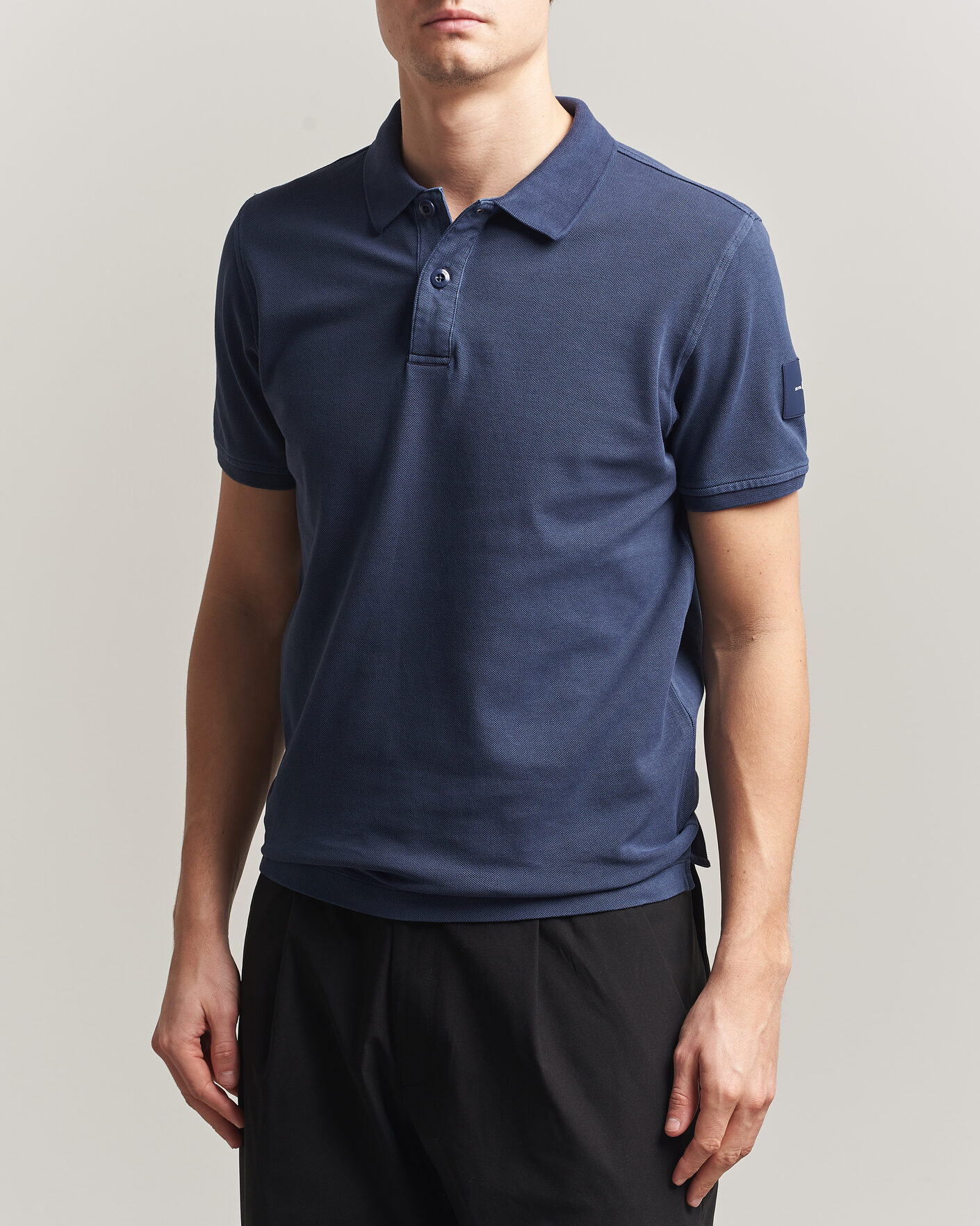 Herre | Pikéer | Sail Racing | Wind Pigment Dyed Polo Dark Navy