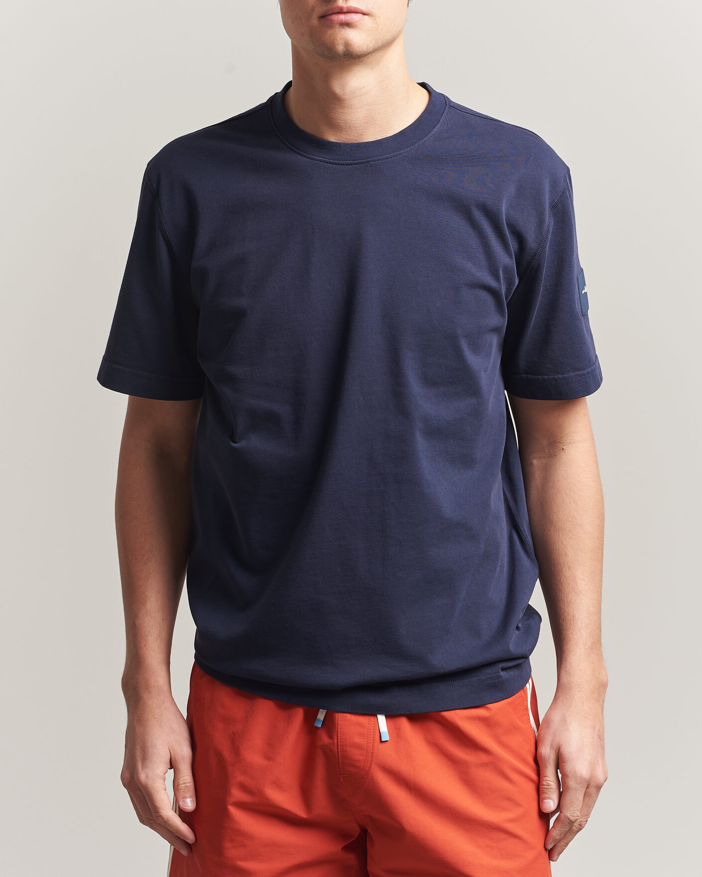 Herre | T-Shirts | Sail Racing | Wind Pigment Dyed T-Shirt Dark Navy