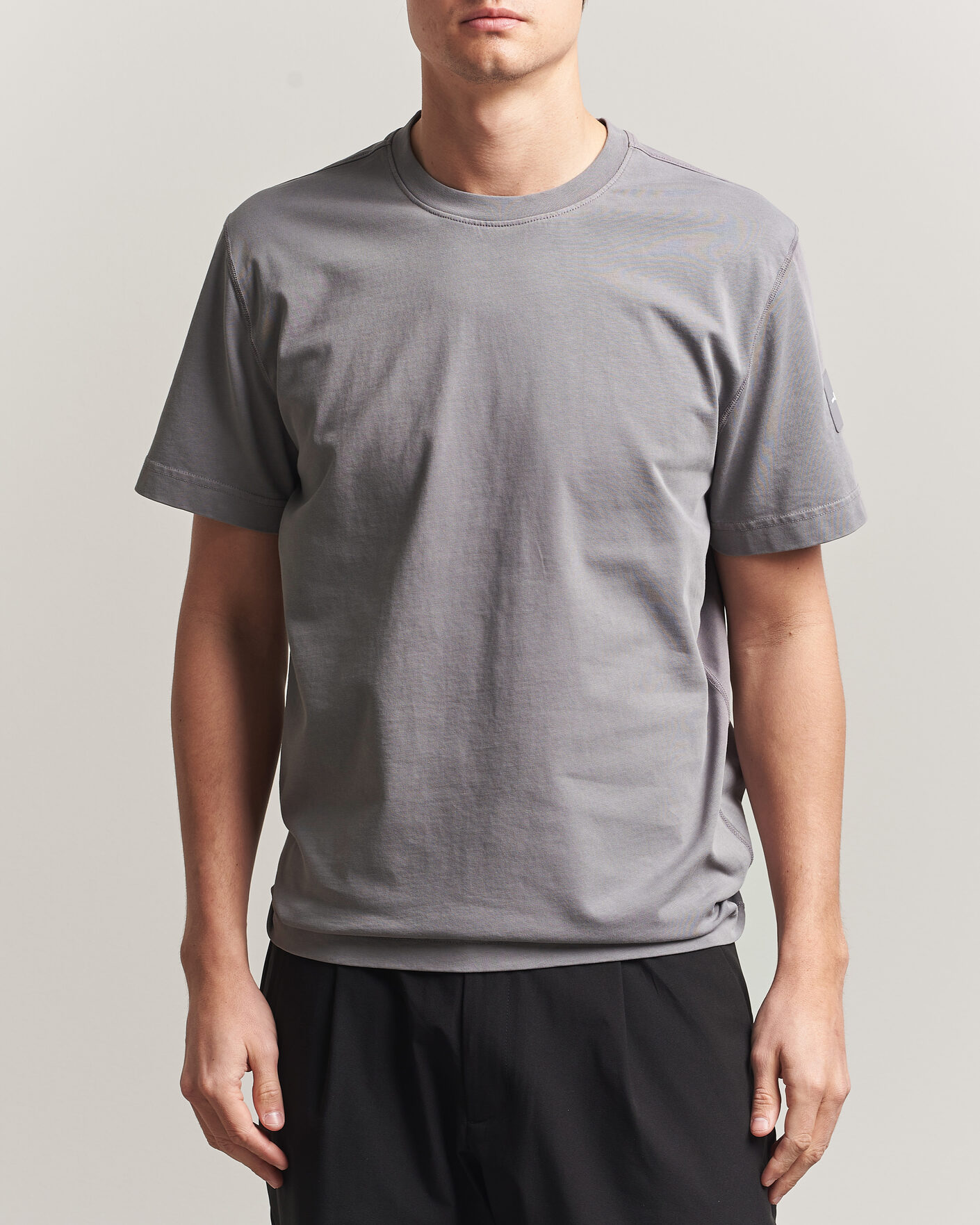 Herre | T-Shirts | Sail Racing | Wind Pigment Dyed T-Shirt Frost Grey