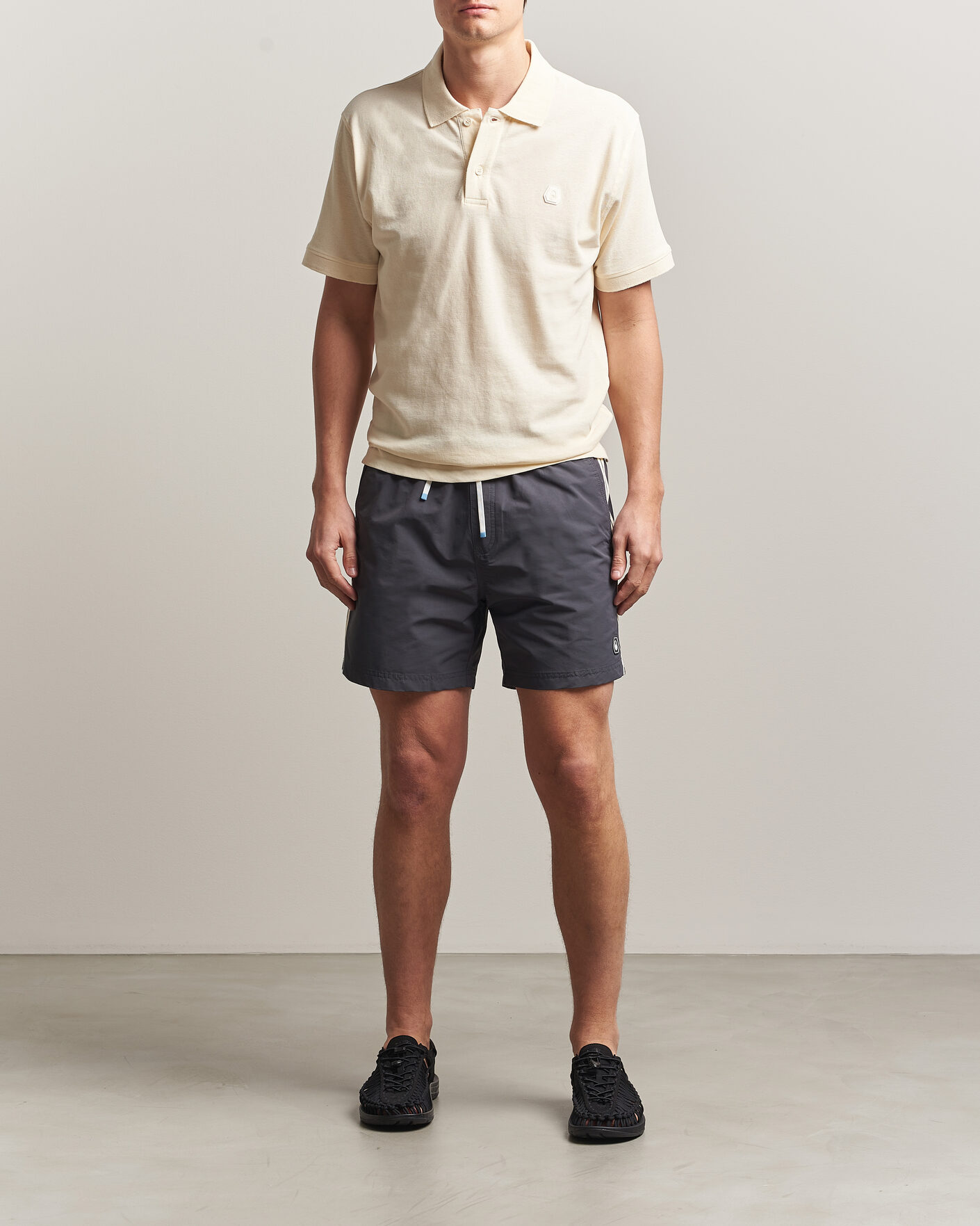 Herre | Pikéer | Sail Racing | Tornado Cotton/Linen Pique Polo Off White