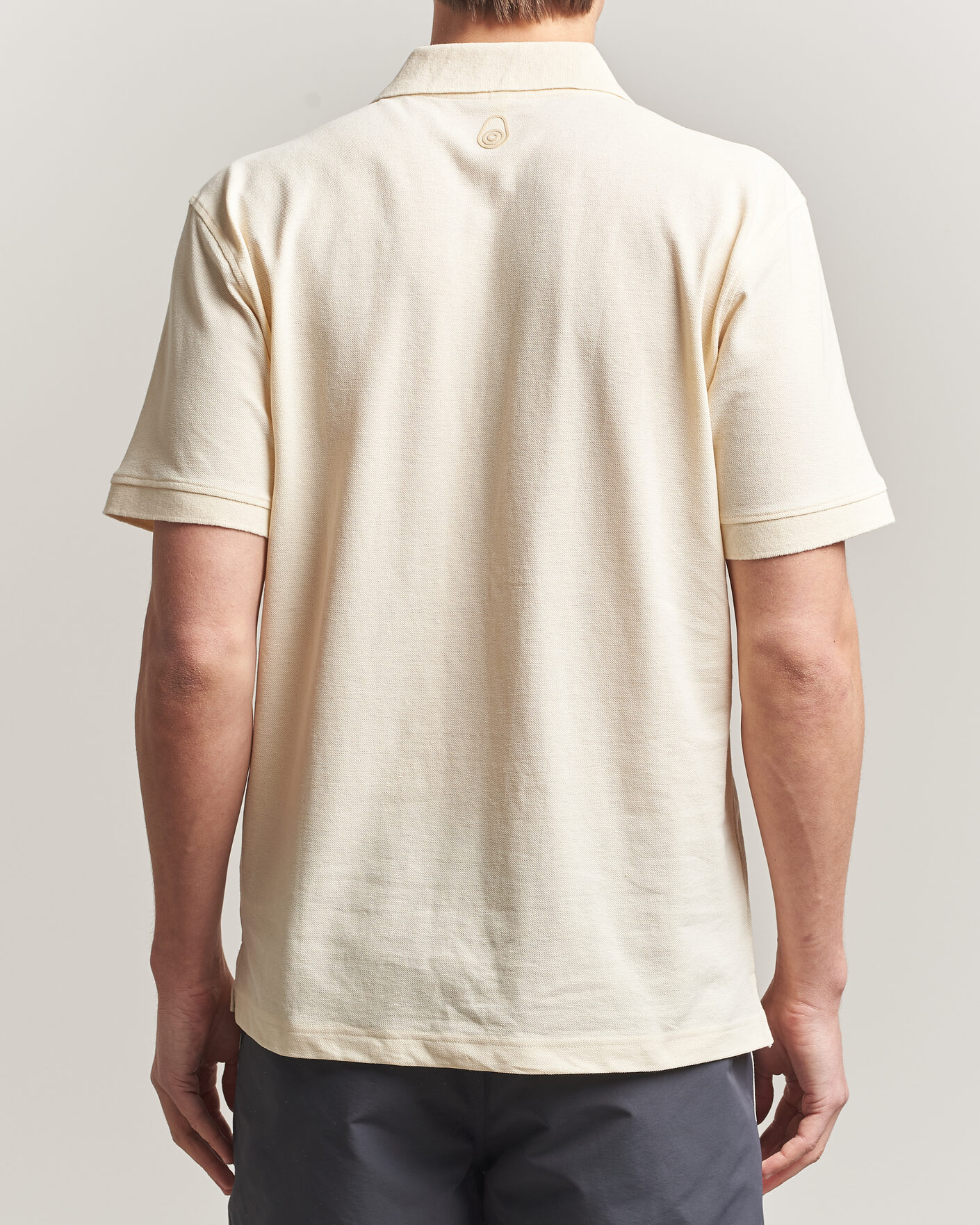 Herre | Pikéer | Sail Racing | Tornado Cotton/Linen Pique Polo Off White