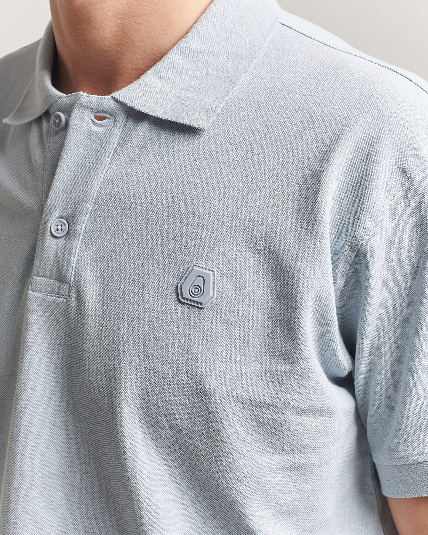 Herre | Pikéer | Sail Racing | Tornado Cotton/Linen Pique Polo Ice Melt