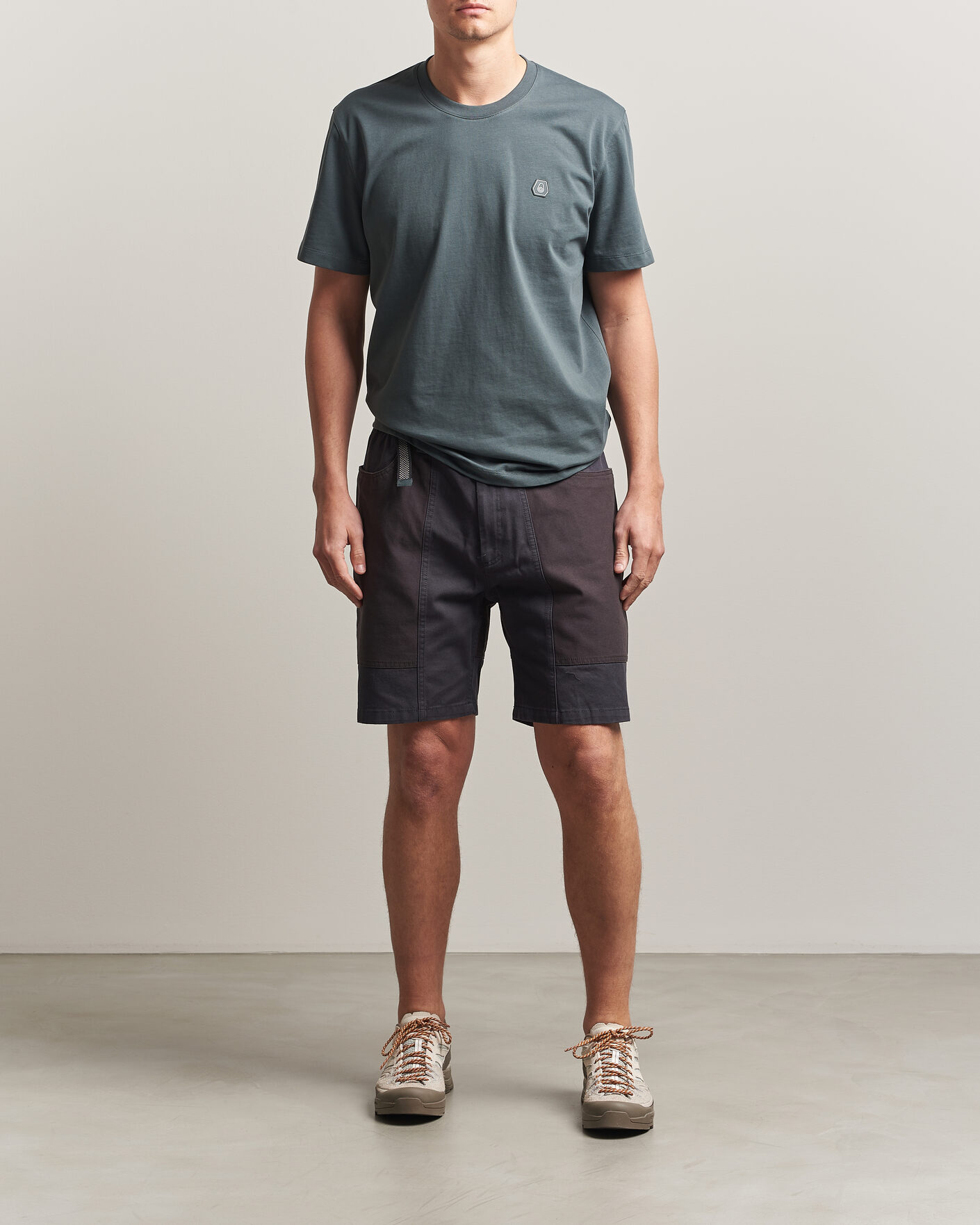 Herre | Shorts | Sail Racing | Breeze Blocked Cotton Twill Shorts Dark Steel Blue